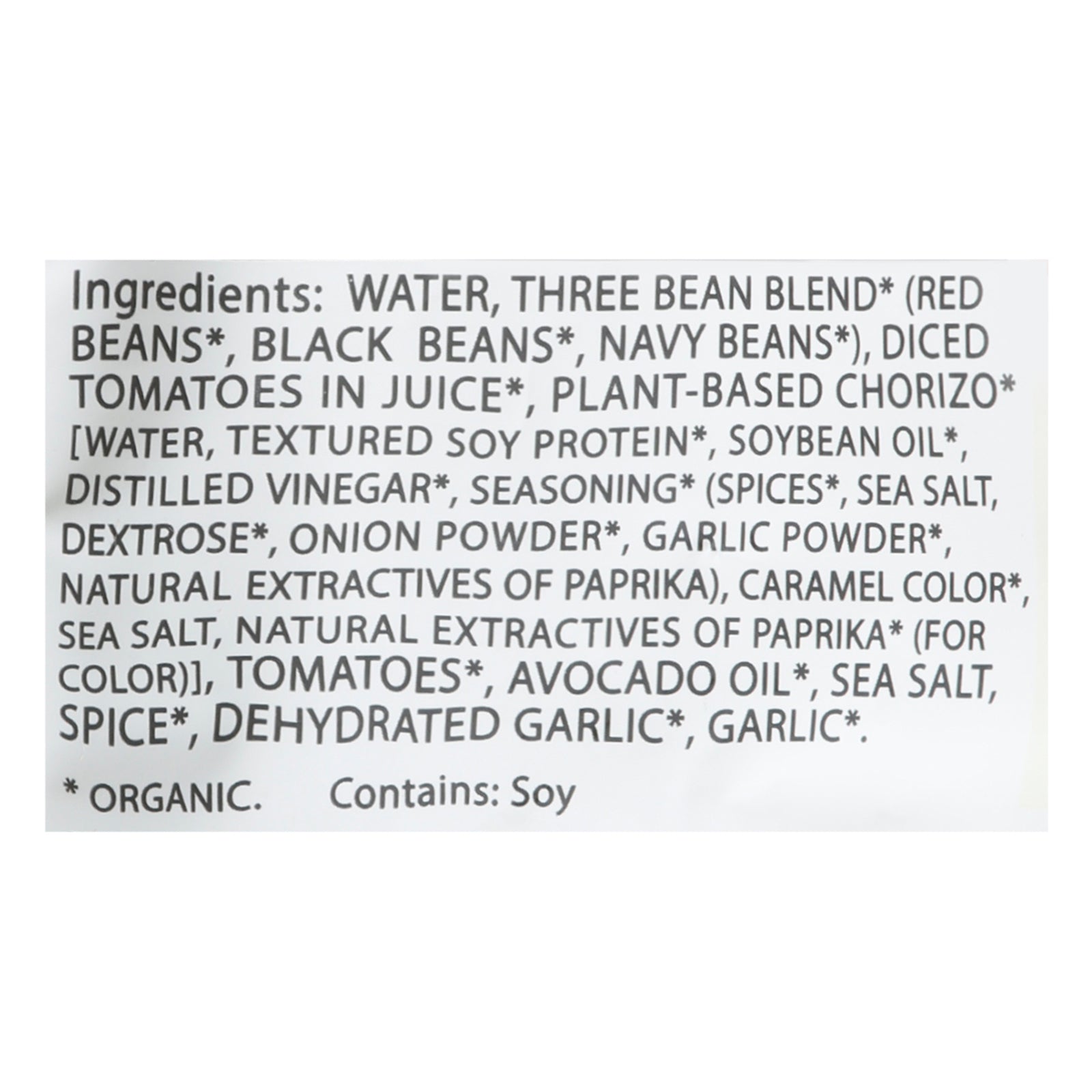 Bean Vivo - Chili 3 Bean Vegan - Case of 6-10 OZ