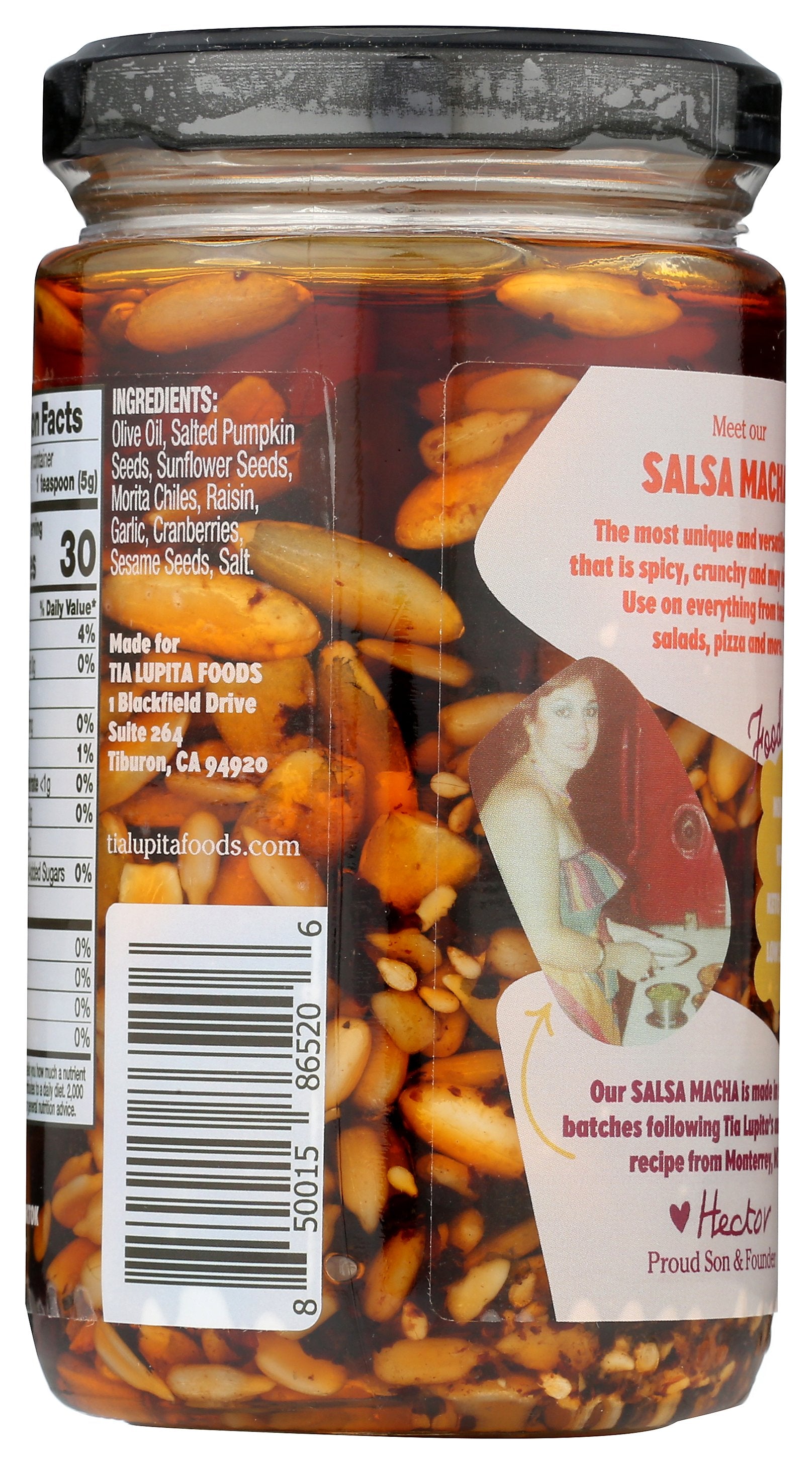 TIA LUPITA FOODS SALSA MCHA CHL CRNB PPITA - Case of 6