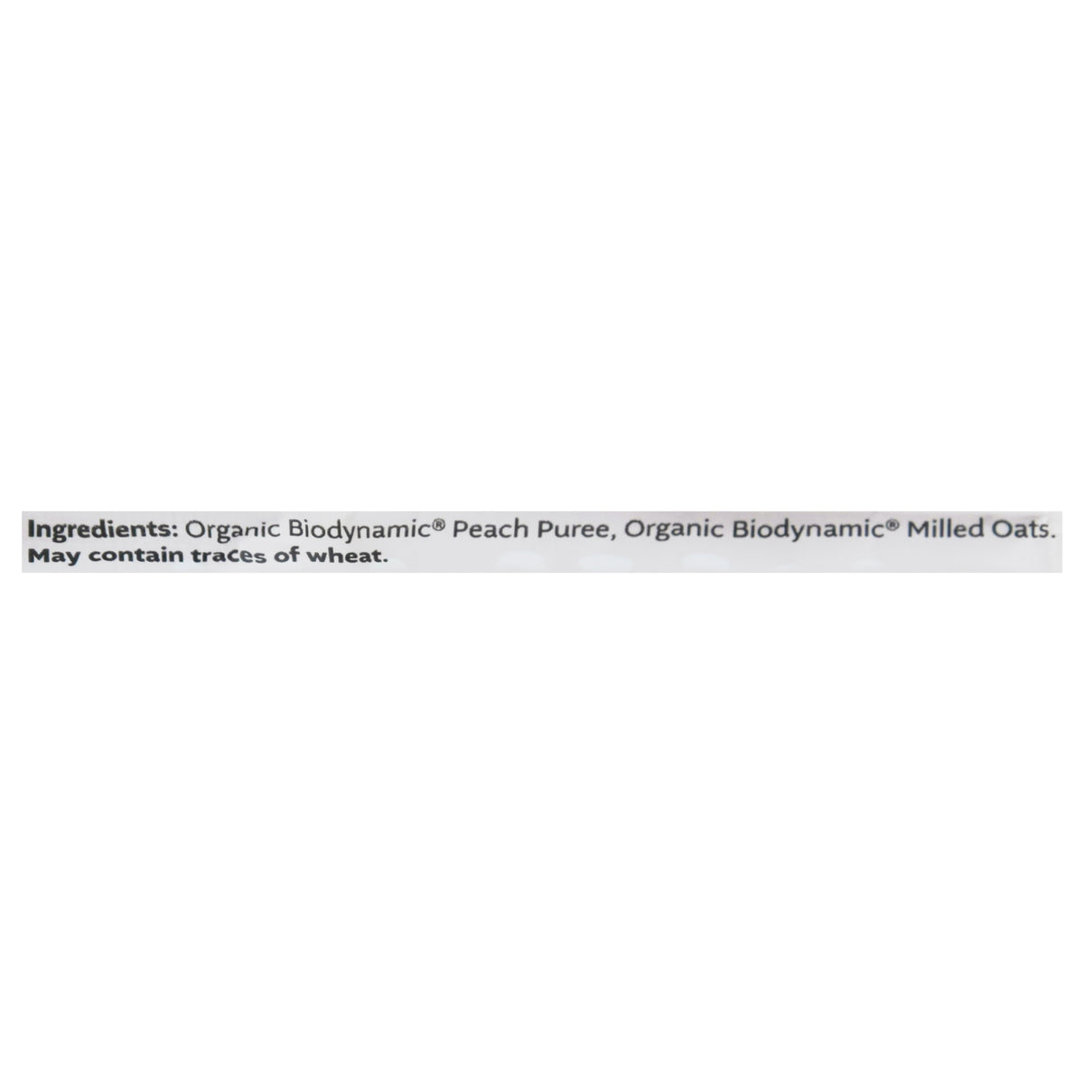White Leaf Provisions - Bbyfd Peach & Oat - Case of 6-90 GRM