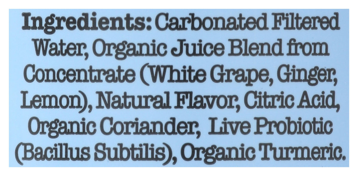 CULTURE POP SODA PREBIOTIC GINGER LMN - Case of 12