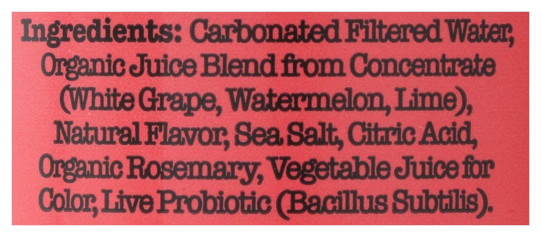 CULTURE POP SODA PROBIOTIC WATERMELON - Case of 12