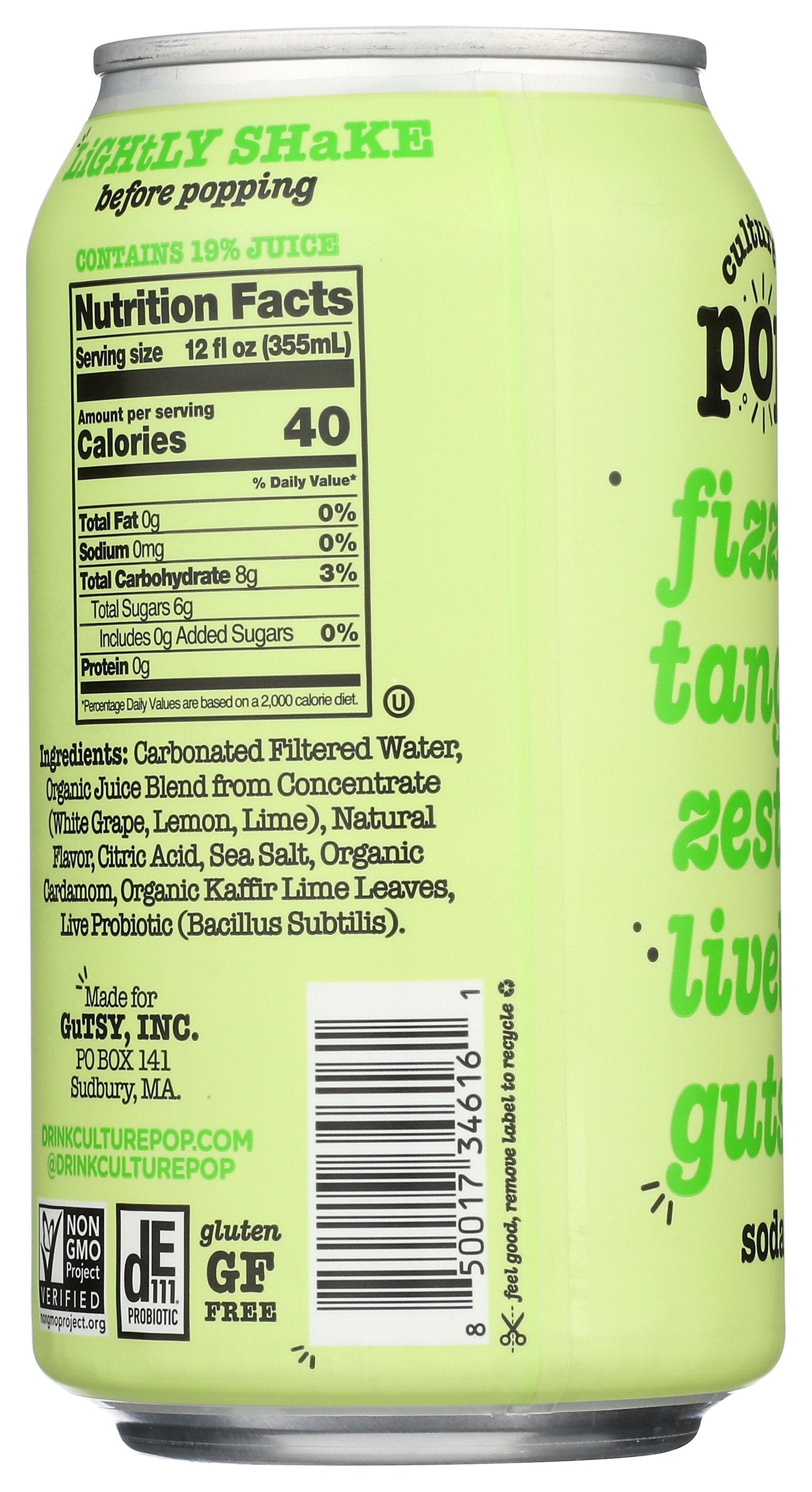 CULTURE POP SODA PROB LMN LME CRDMOM - Case of 12