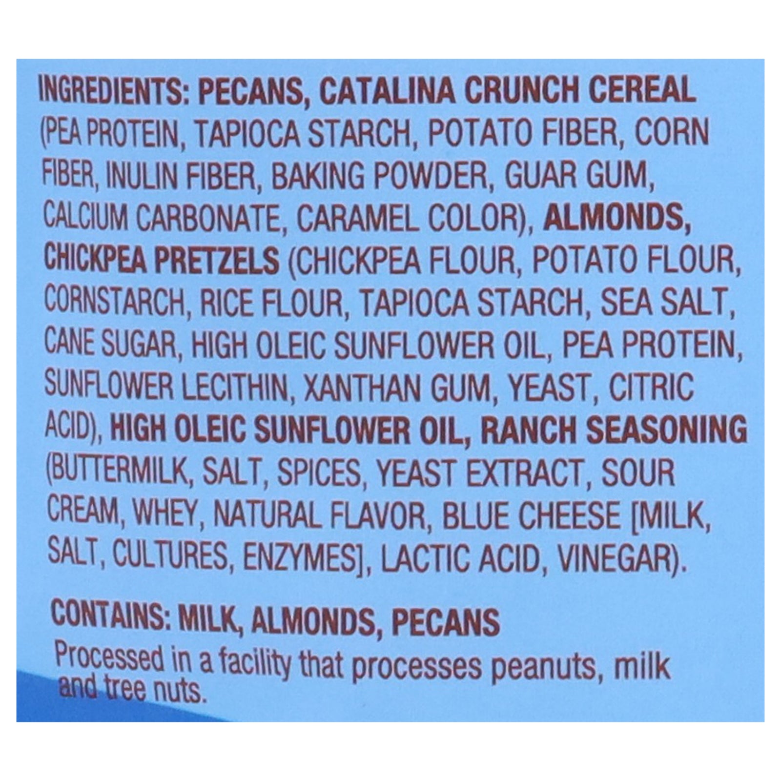 Catalina Crunch - Crunch Mix Creamy Ranch - Case of 6 - 5.25 ounces