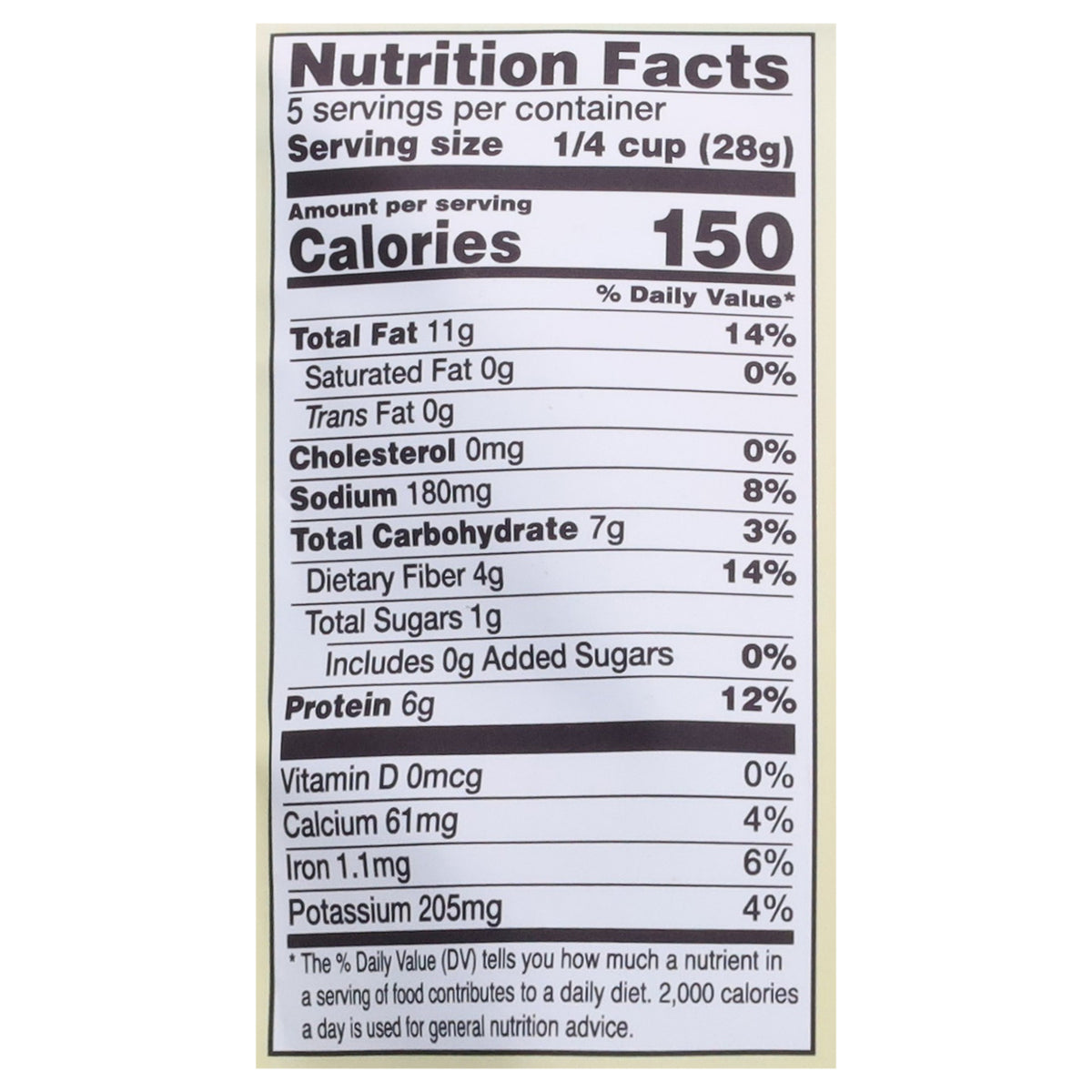 Daily Crunch - Spr Alm Turmeric Sea Salt - CS of 6-4 OZ