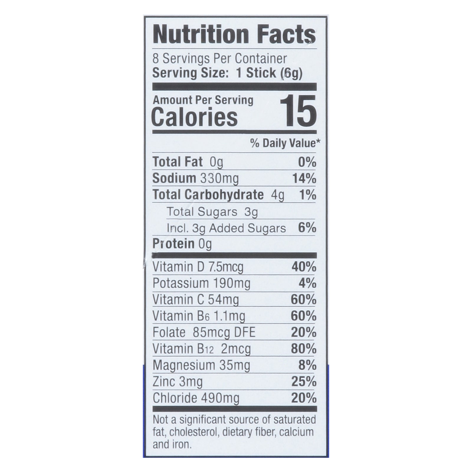 Sos Hydration - Hydration Mix Mixed Berry - EA of 1-8 CT