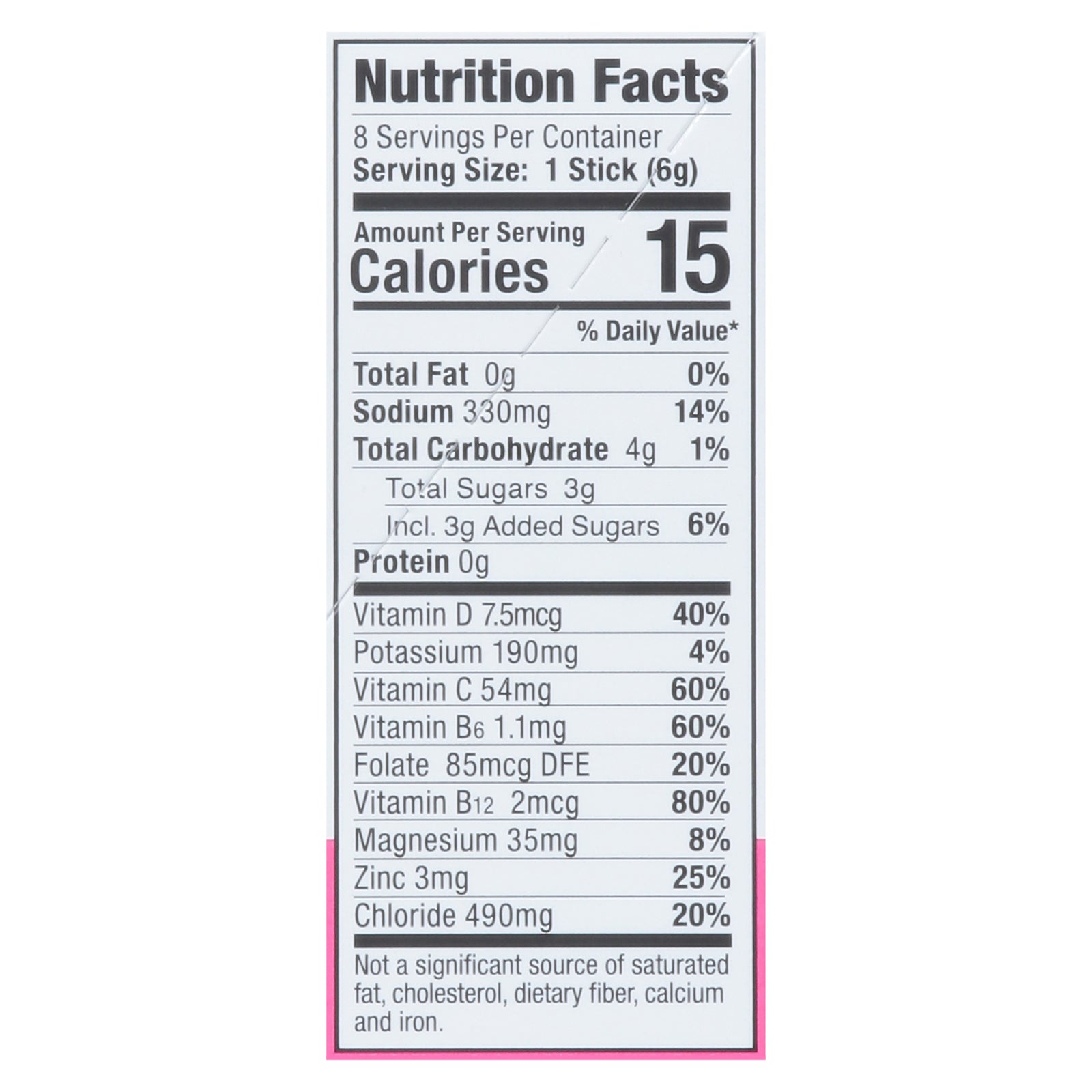 Sos Hydration - Hydration Mix Watermelon - EA of 1-8 CT
