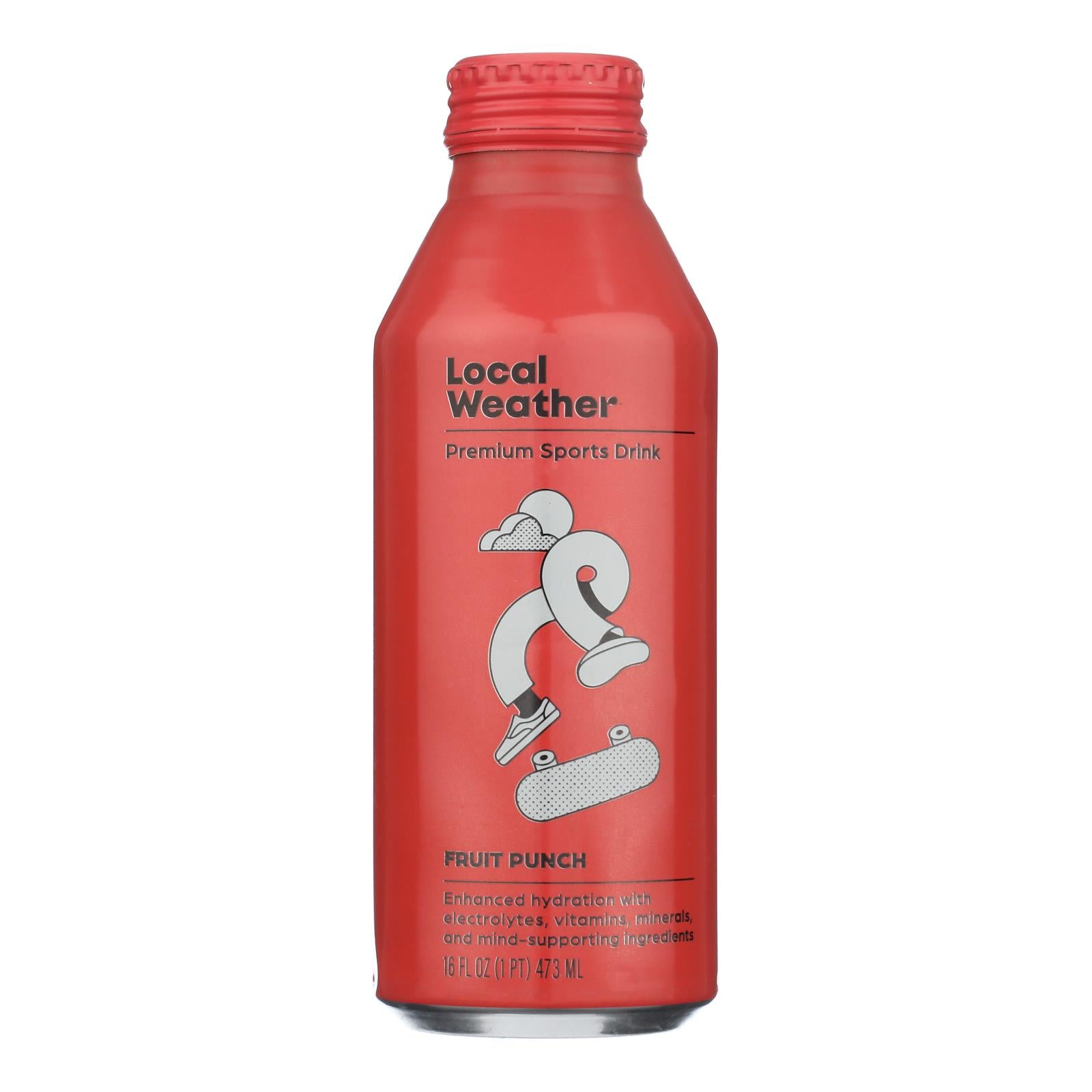 Local Weather - Sprt Drink Fruit Punch - CS of 12-16 FZ