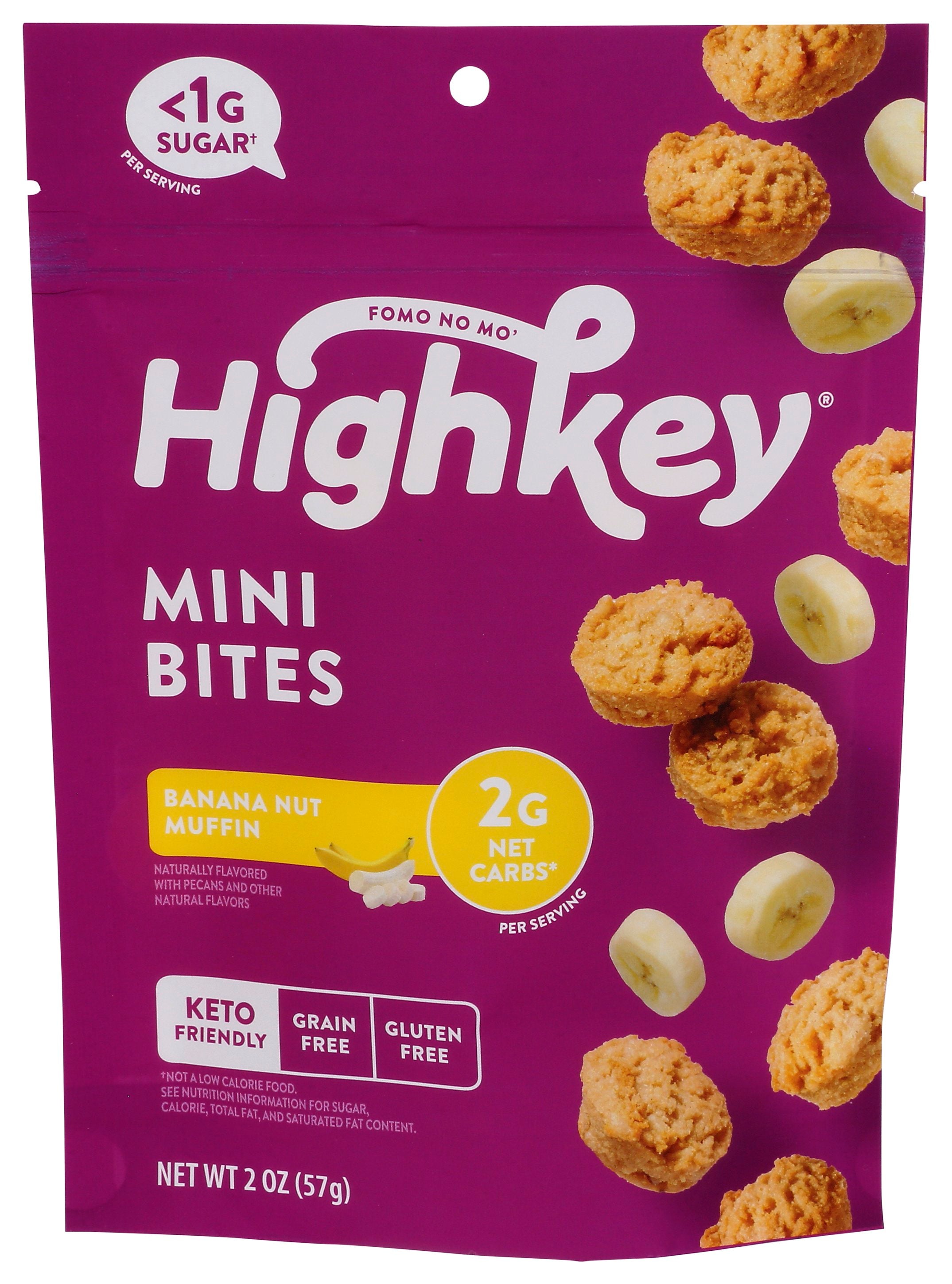 HIGH KEY SNACKS TREATSBANANA NUT KETO - Case of 6