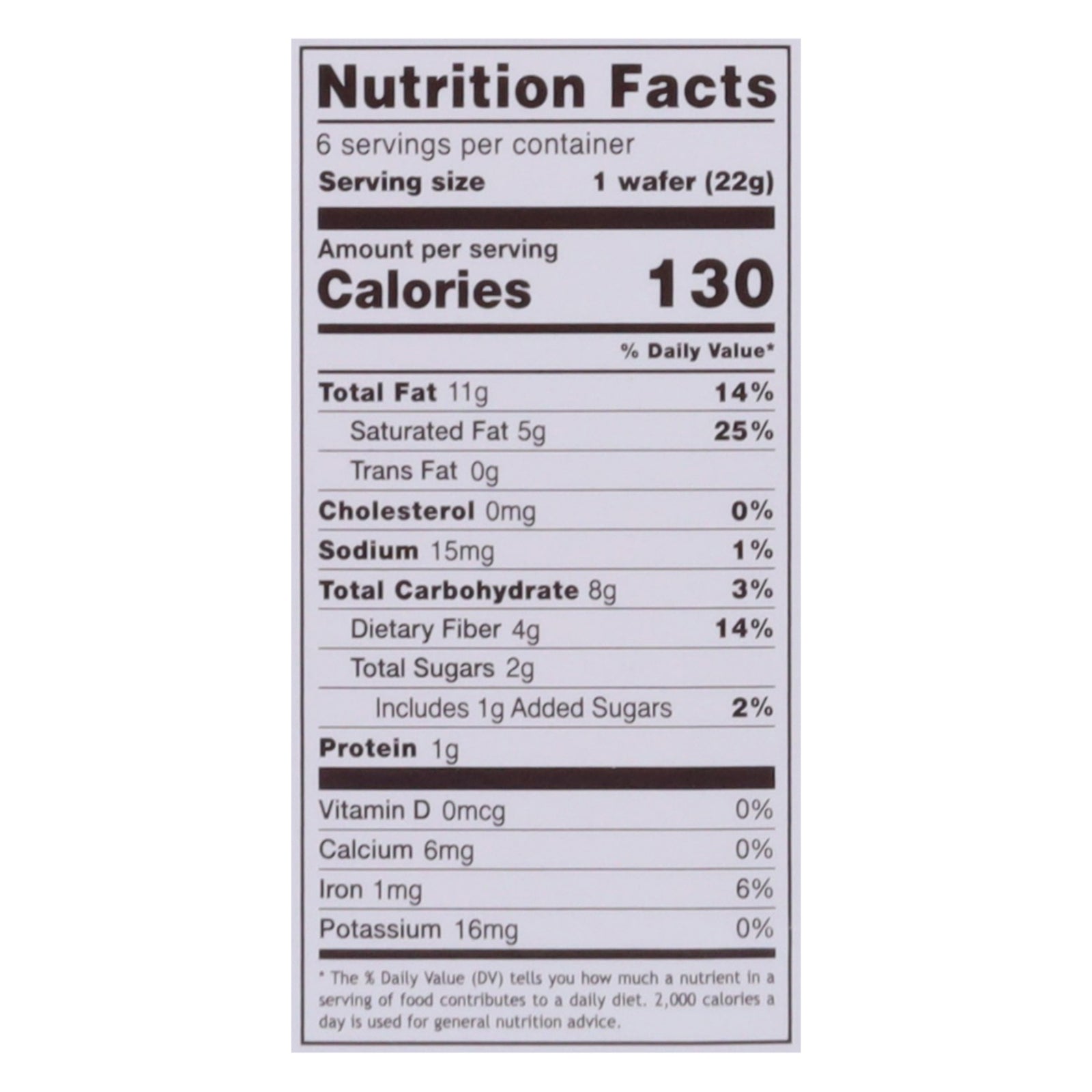 Rip Van Wafels - Wafers Chocolate Hazelnut - CS of 6-4.68 OZ