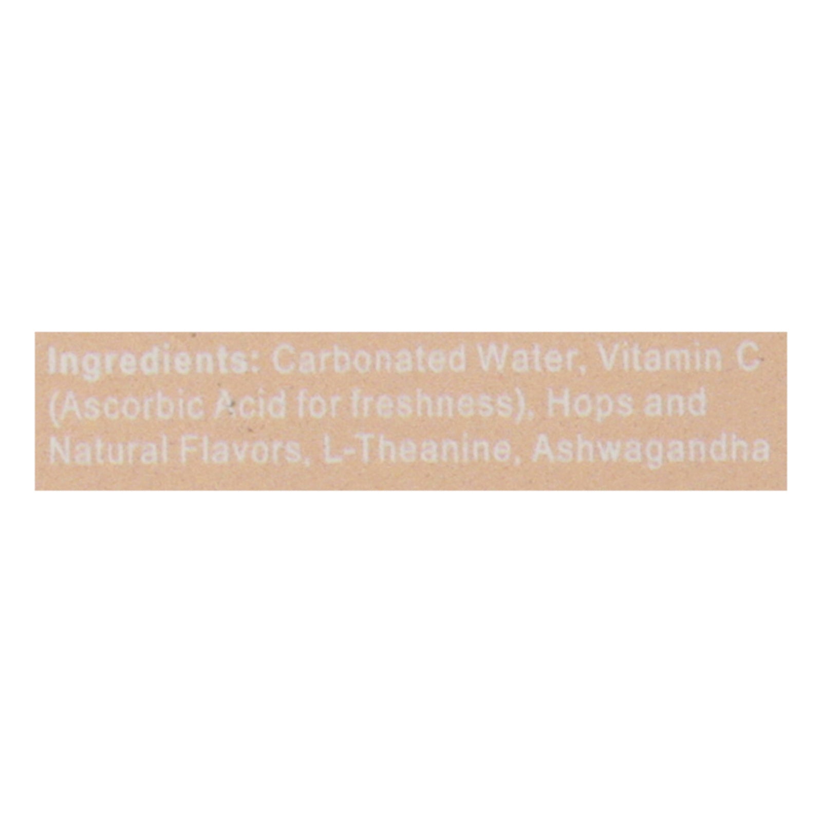 Hop Wtr - Hop Water Spk Peach 6pk - CS of 4-6/12 FZ