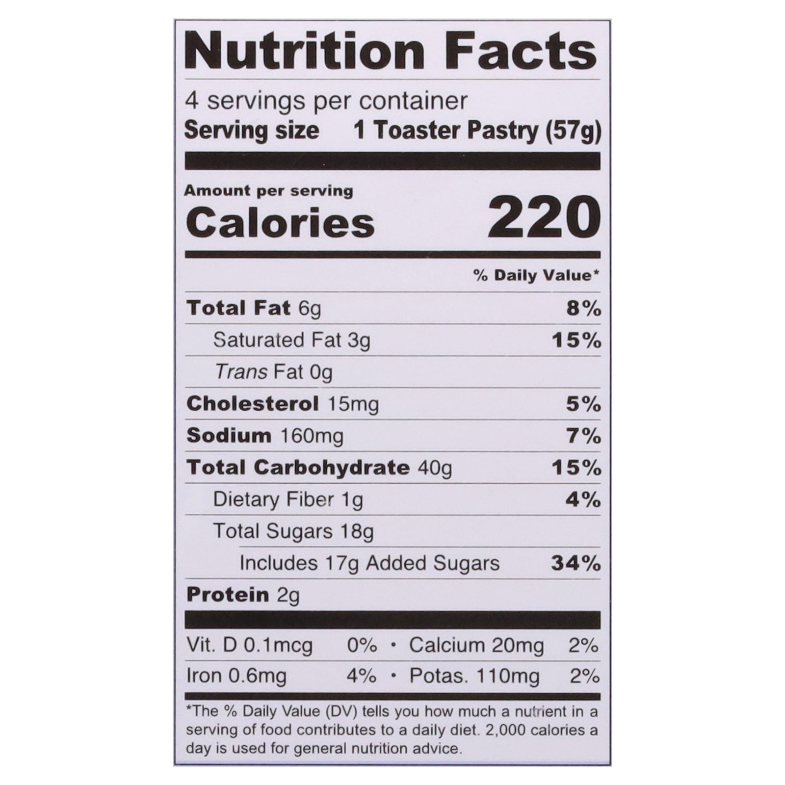 Katz Gluten Free - Straw Toaster Pastry - CS of 6-8 OZ
