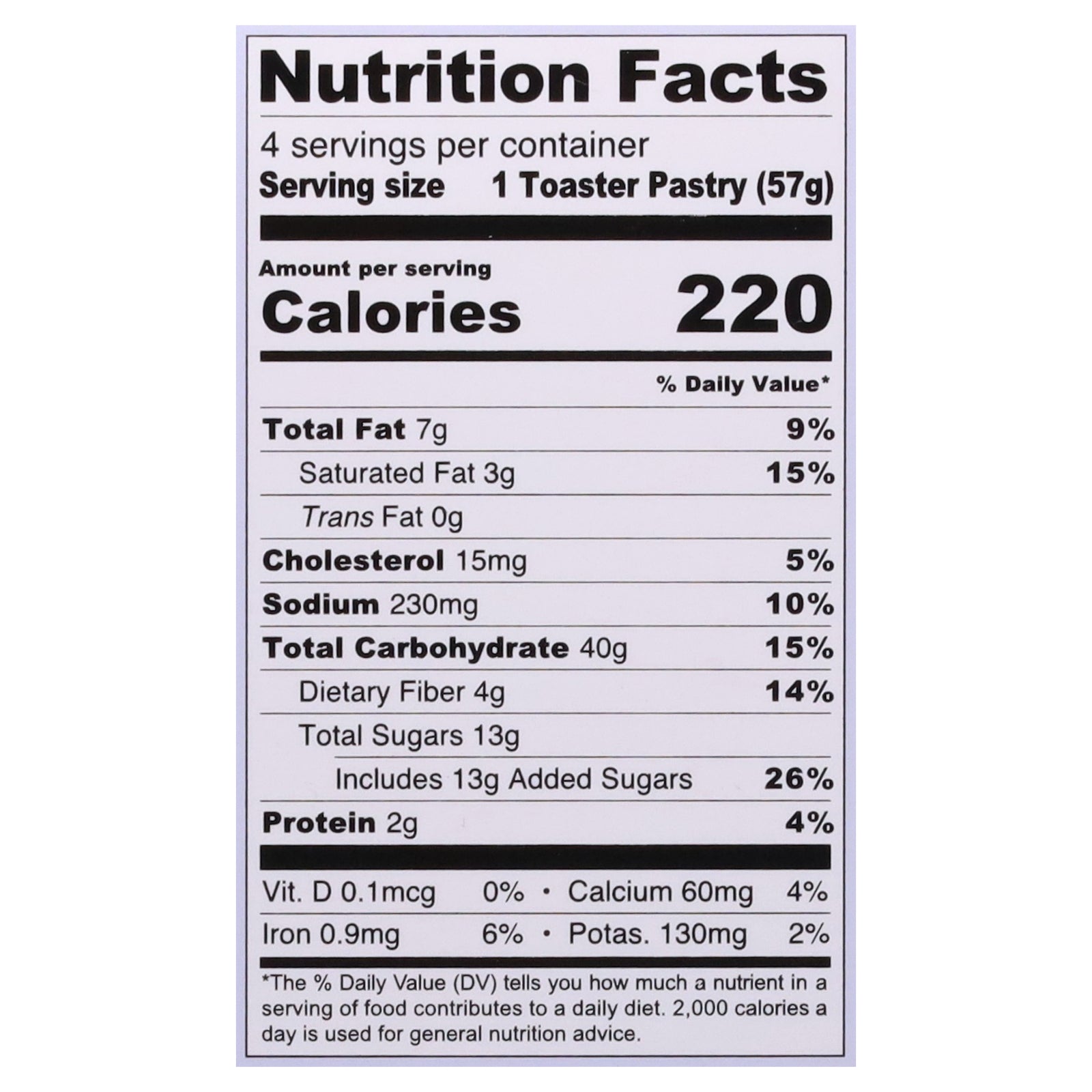 Katz Gluten Free - Cinn Sgr Toaster Pastry - CS of 6-8 OZ