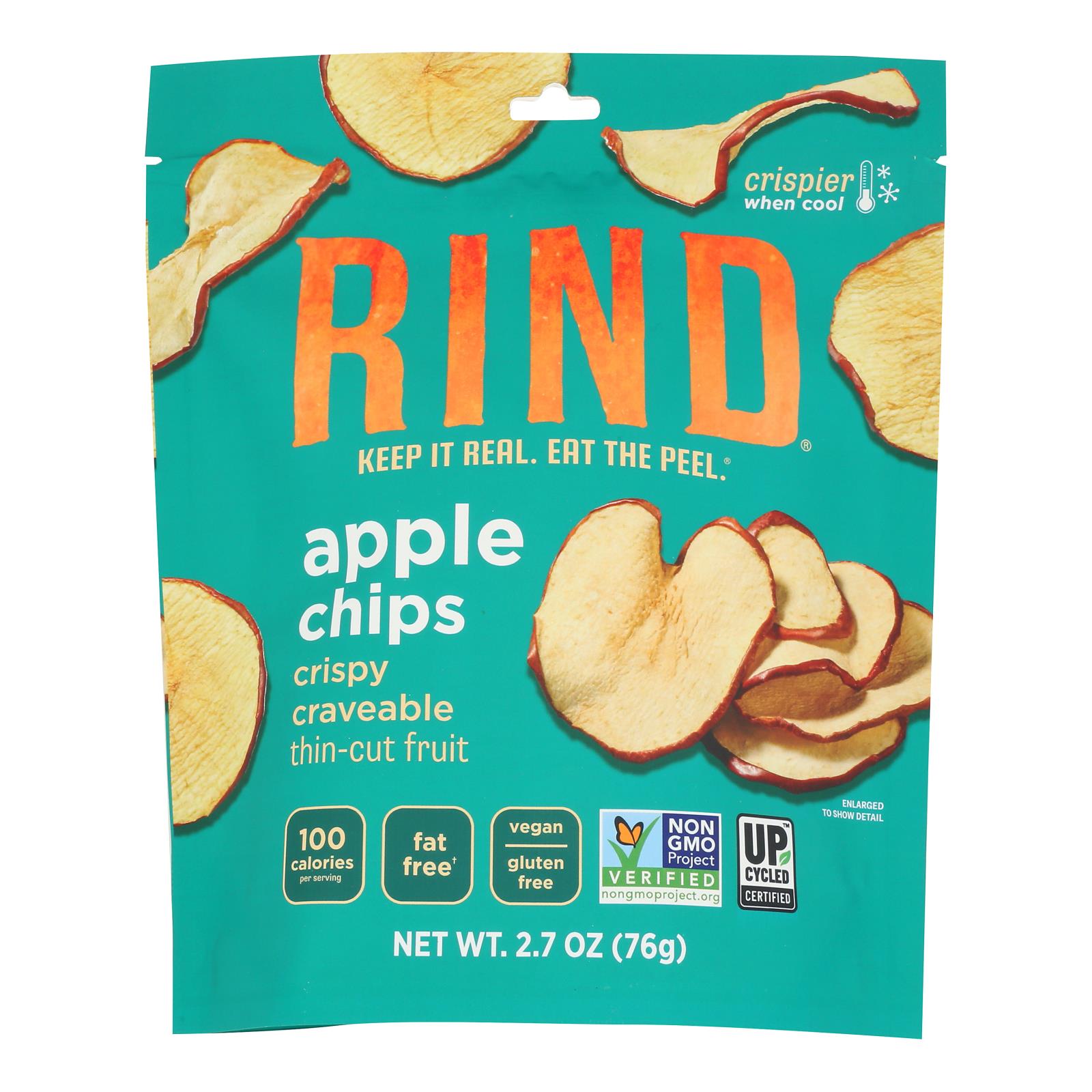 Rind Snacks - Fruit Chips Apple - CS of 6-2.7 OZ