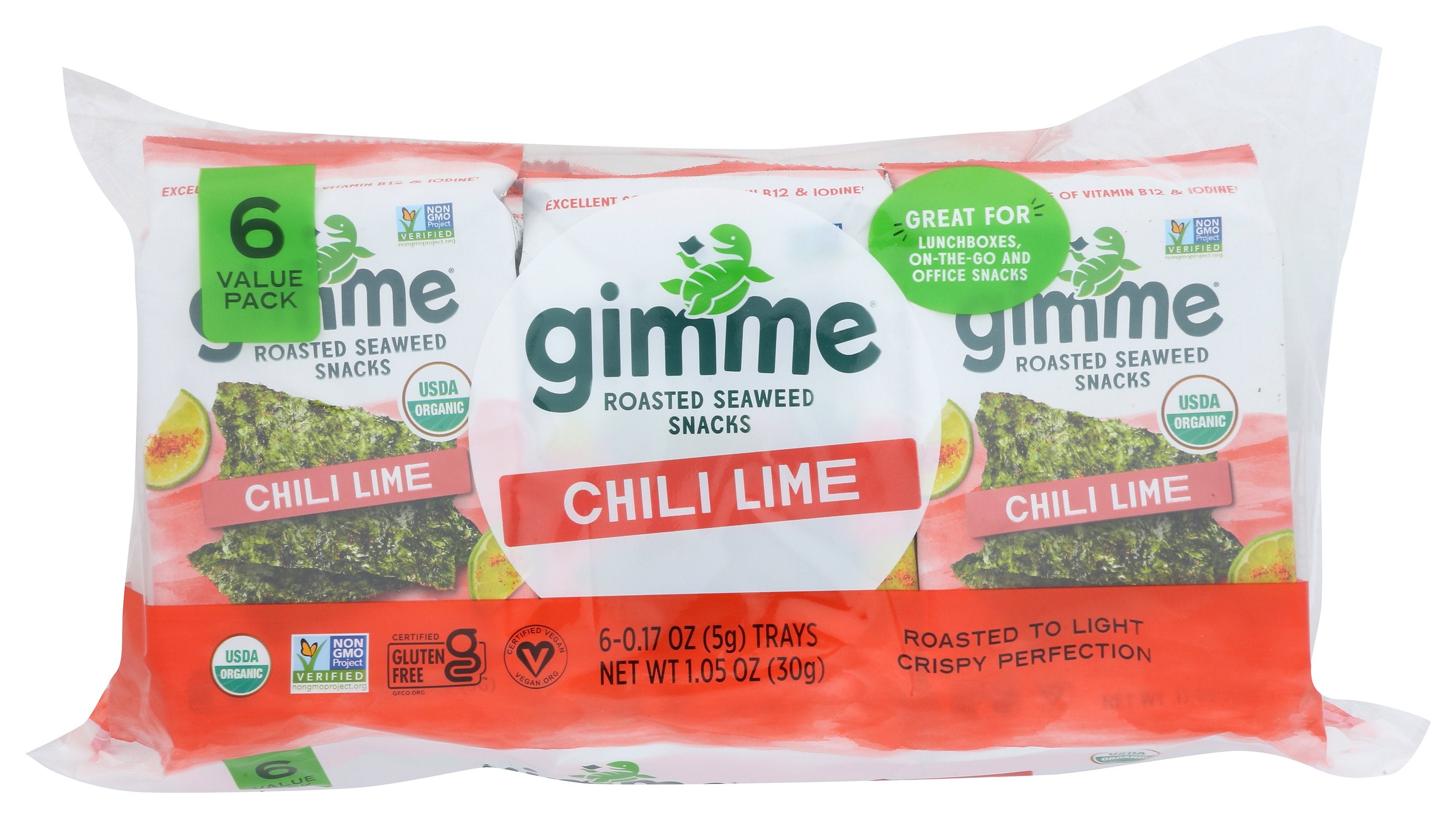 GIMME SEAWEED SNK CHII LME 6PC - Case of 8
