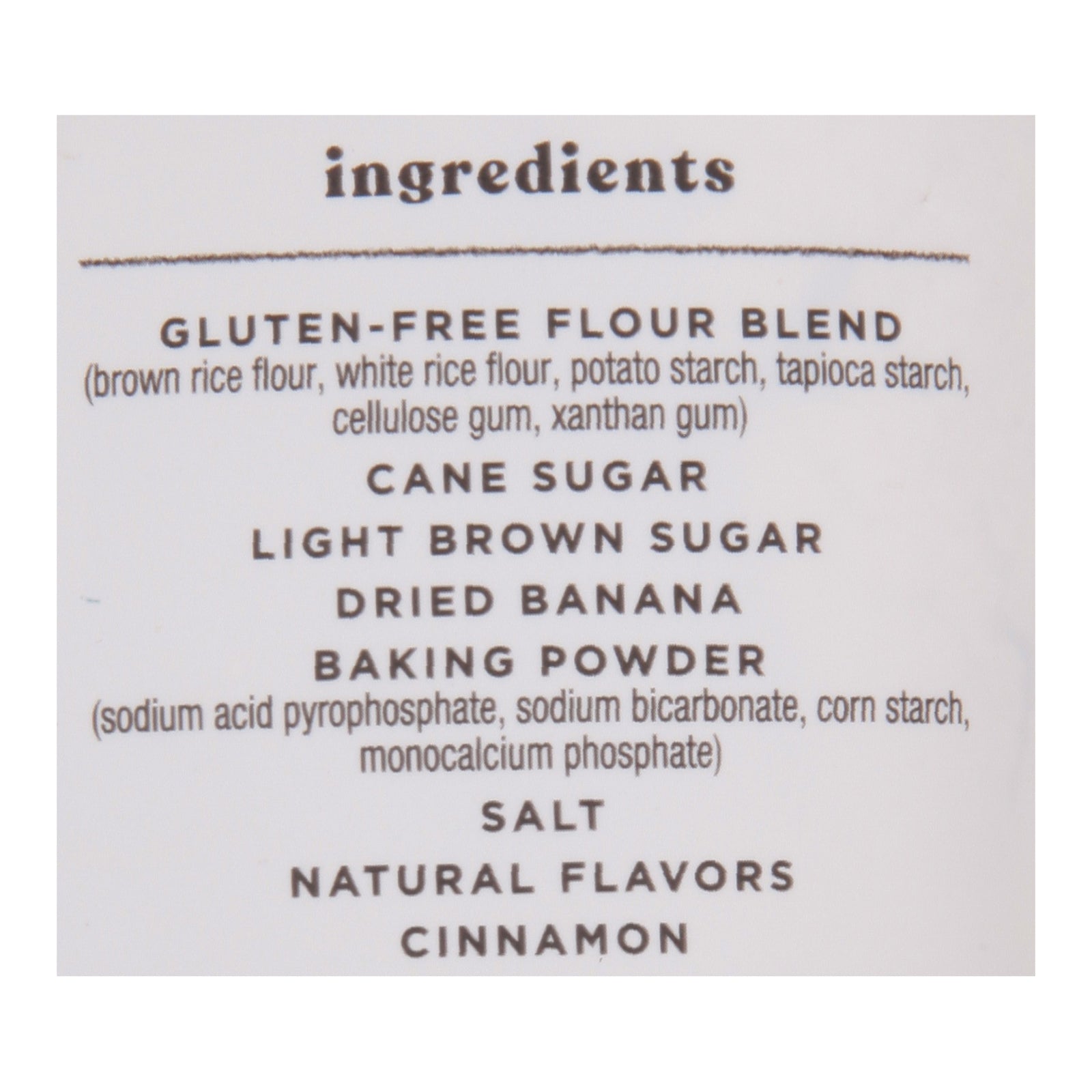 Miss Jones Baking Co - Mx Banana Bread Muffin Gf - CS of 6-12.35 OZ