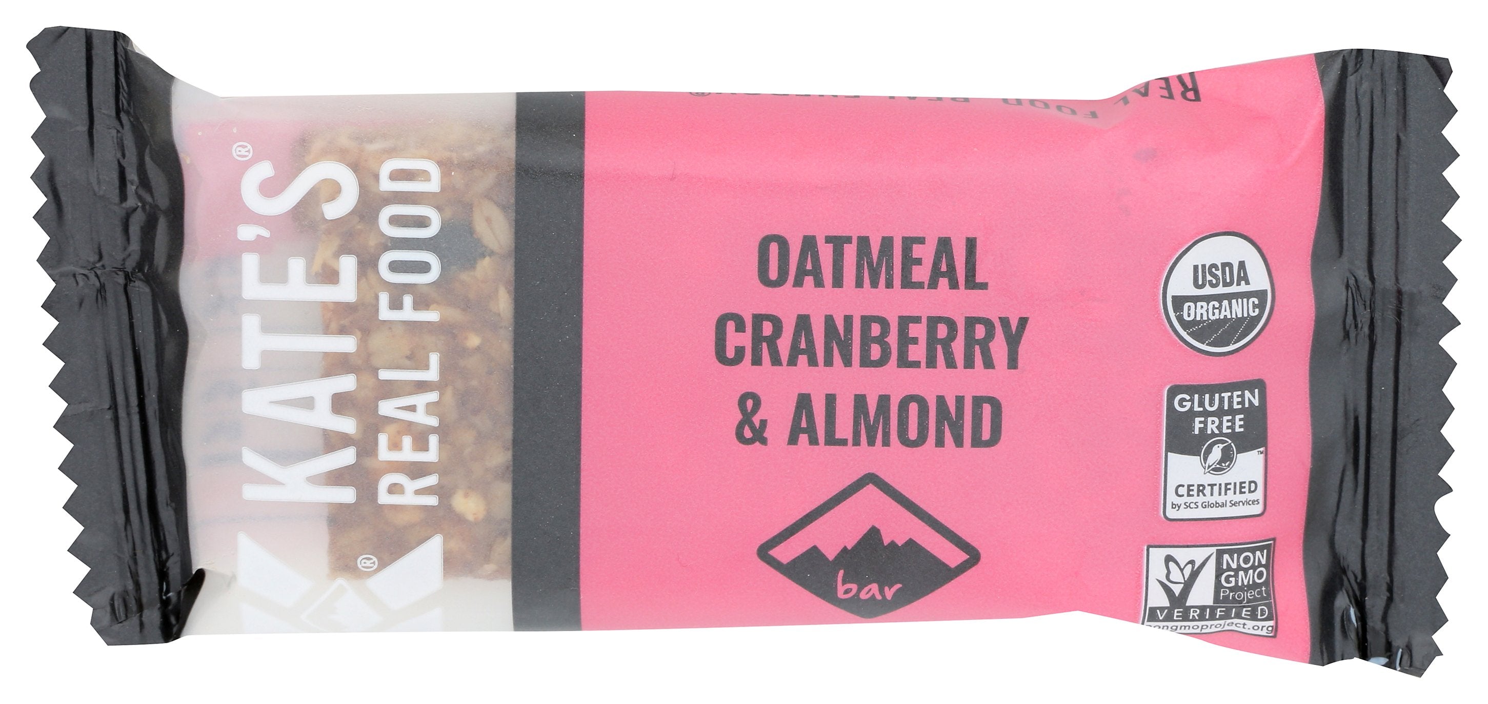 KATES REAL FOOD BAR OATMEAL CRNBRRY ALMND - Case of 12