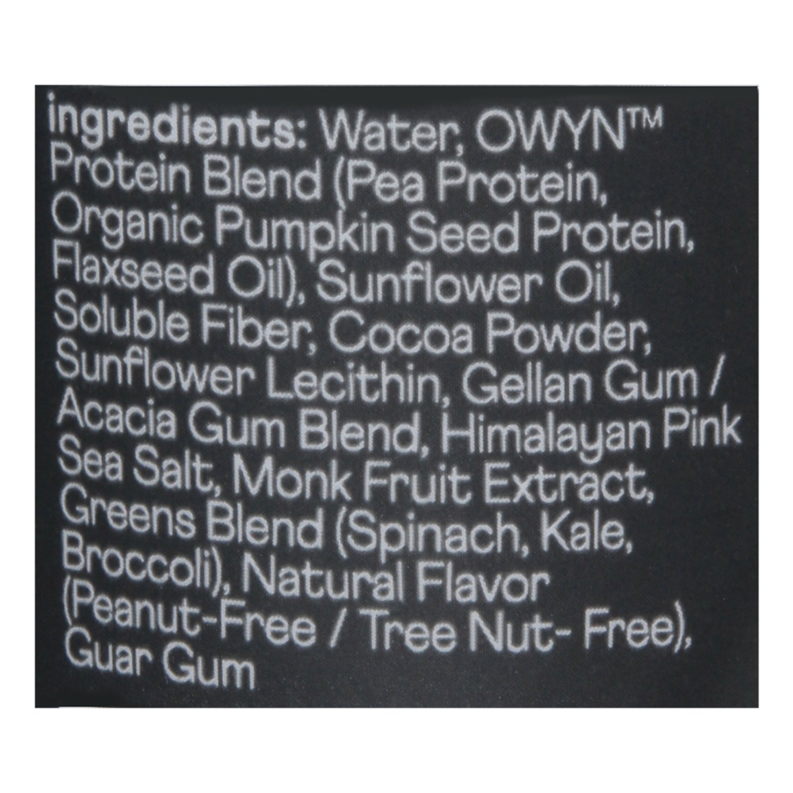Only What You Need - Protein Drink No Nut Butter Cup - Case of 12-12 FZ