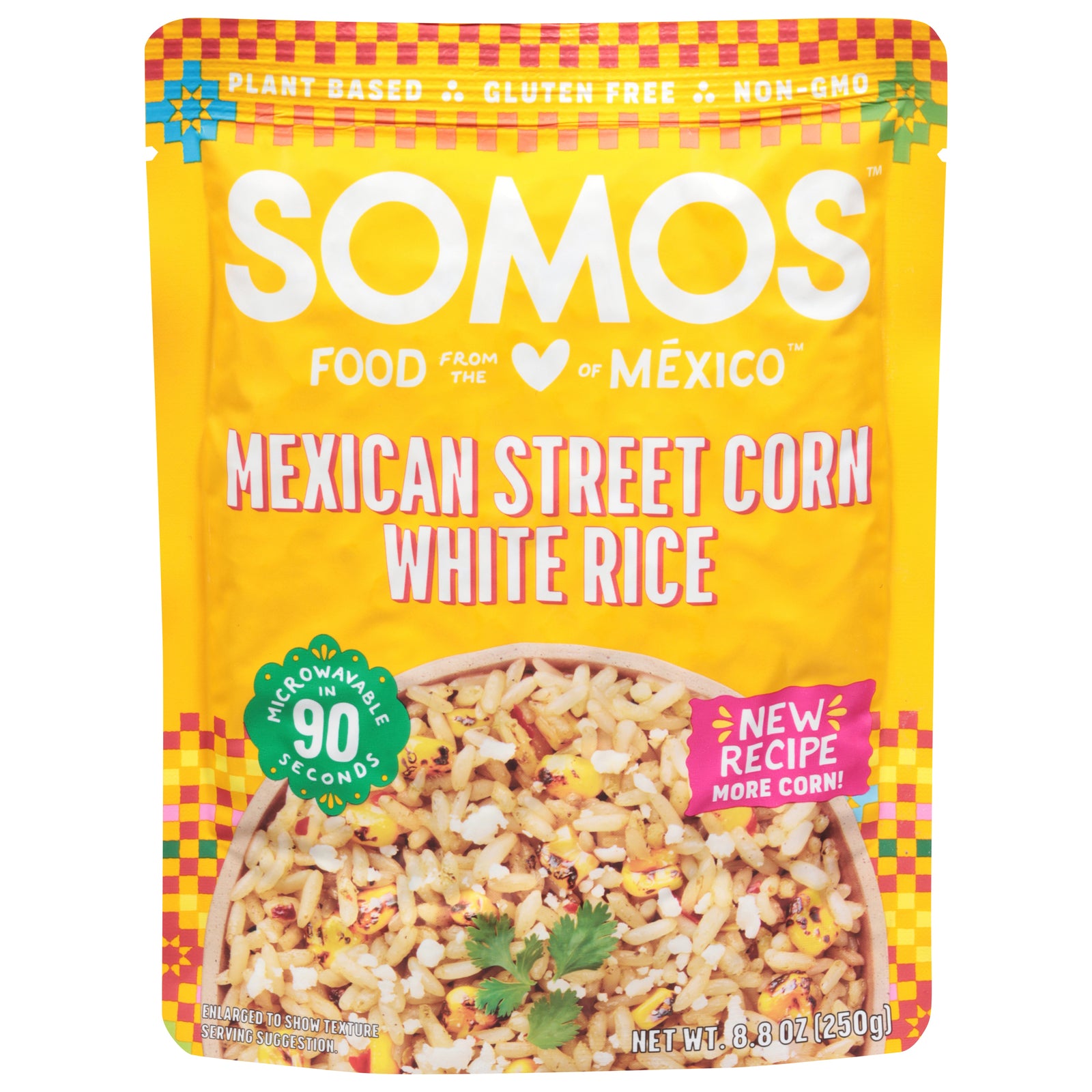 Somos - Rice Rth Wht Mexican Corn - CS of 6-8.8 OZ