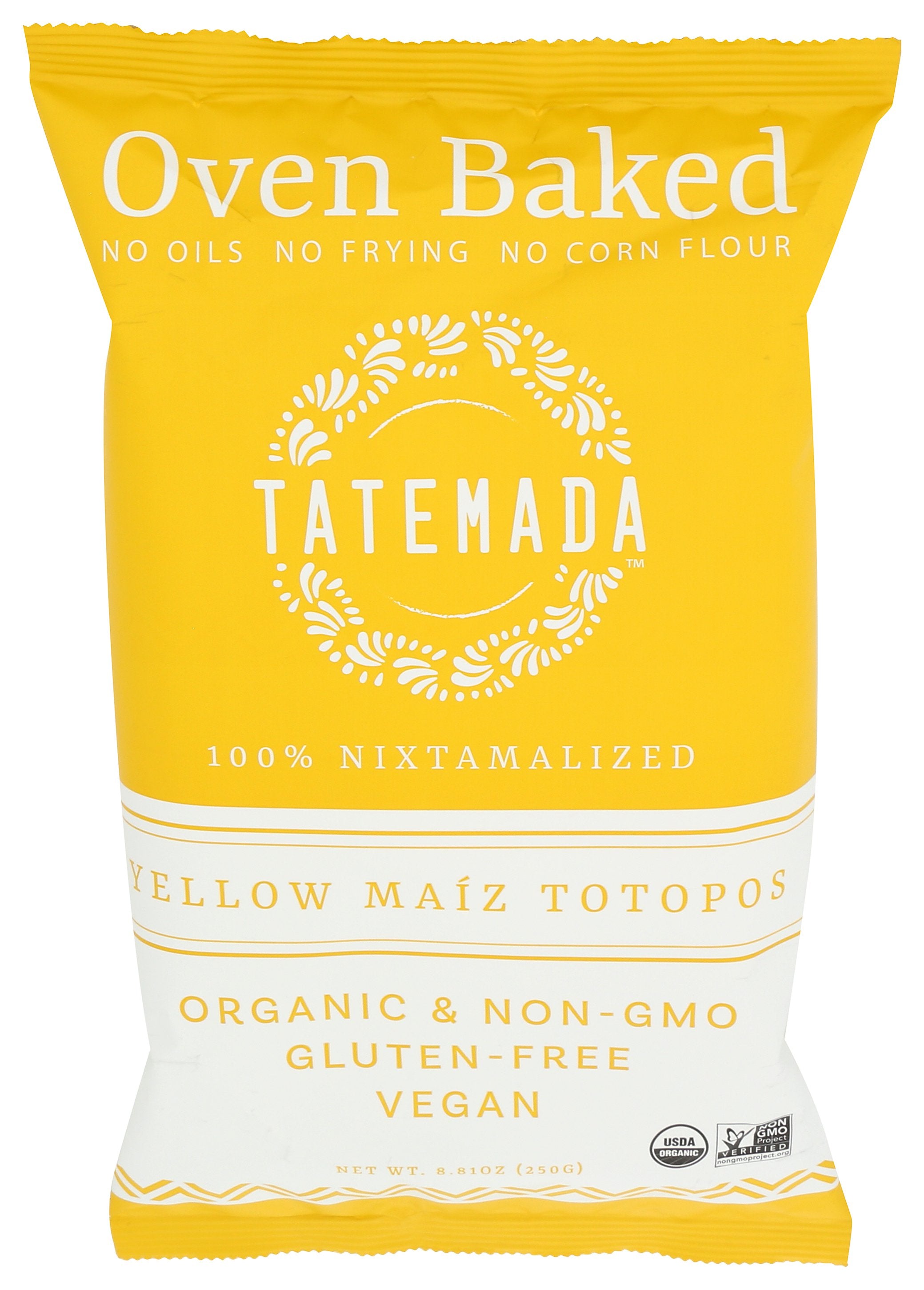 TATEMADA TOTOPOS MAIZ OVEN BAKED - Case of 6