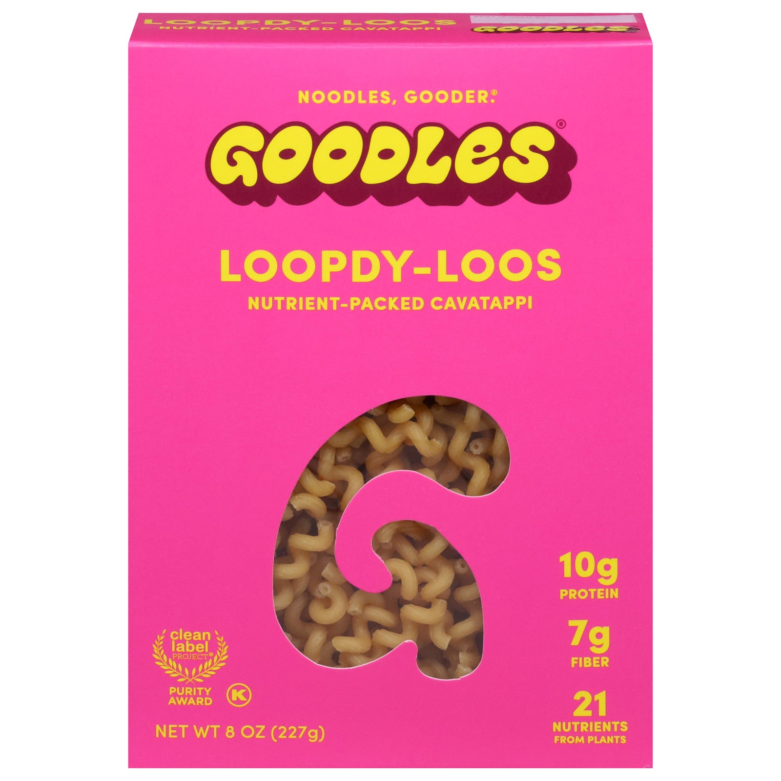 Goodles - Pasta Loopdy-loos - CS of 12-8 OZ