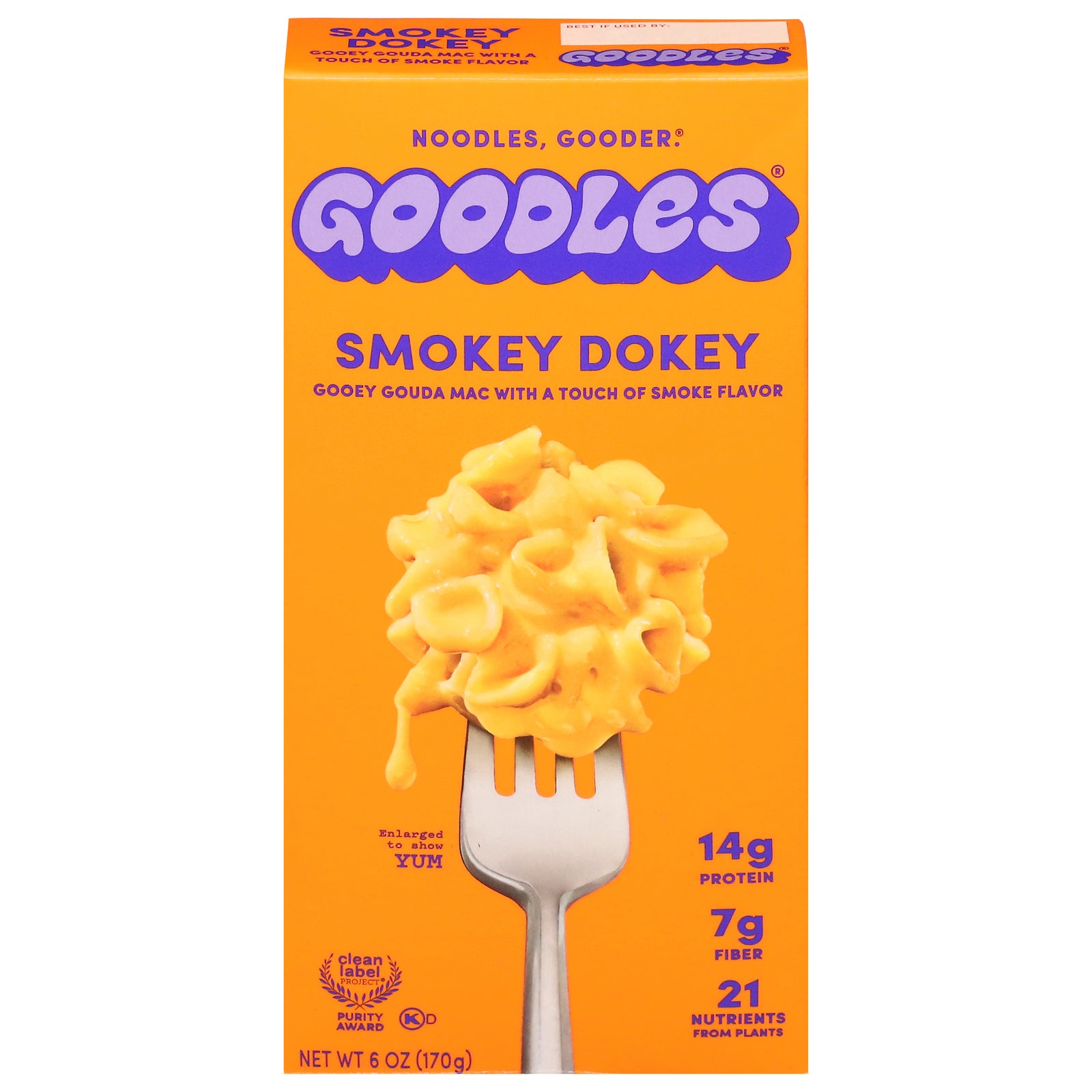 Goodles - Mac & Cheese Smokey Dokey - CS of 12-6 OZ