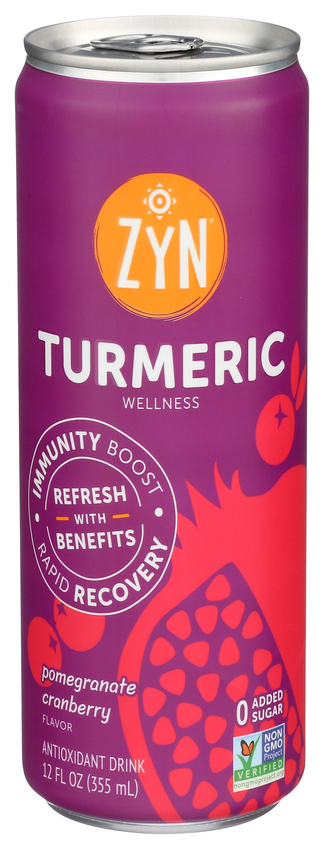 ZYN WATER FUNCT PMGRNTE CRAN - Case of 6