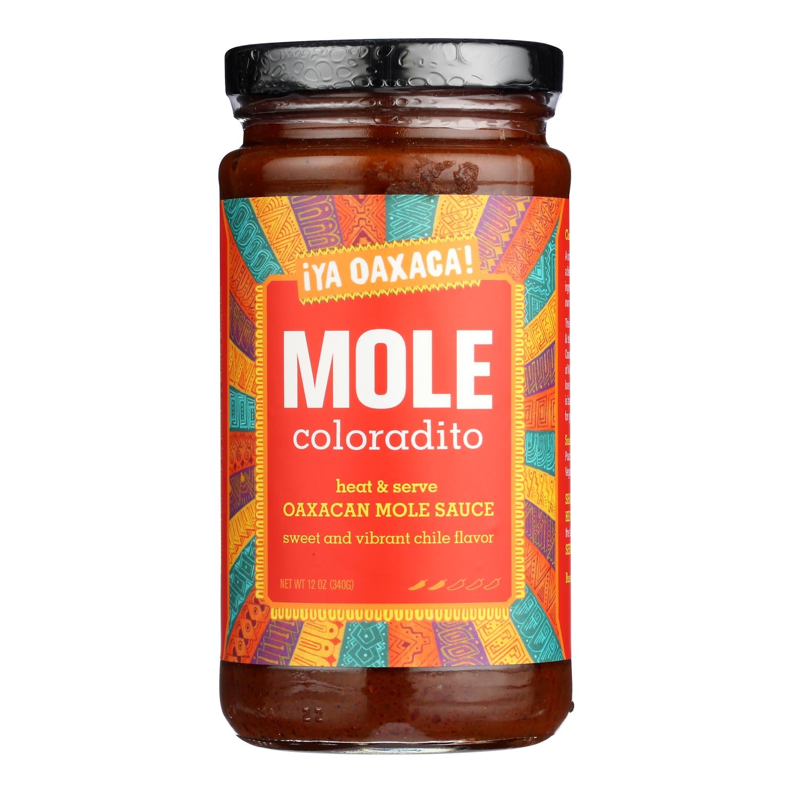 Ya Oaxaca - Sauce Mole Coloradito - CS of 6-12 OZ