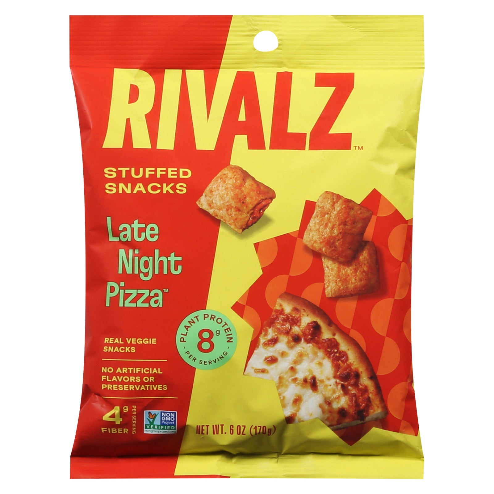 Rivalz - Veg Snack Lt Nite Pizza - CS of 10-6 OZ