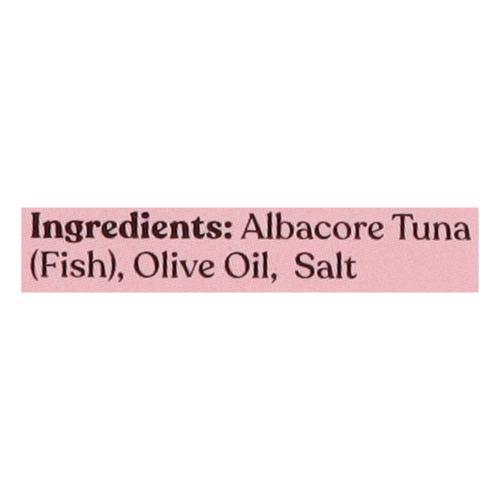 Fishwife - Tuna Albacore Olive Oil - CS of 12-3.2 OZ