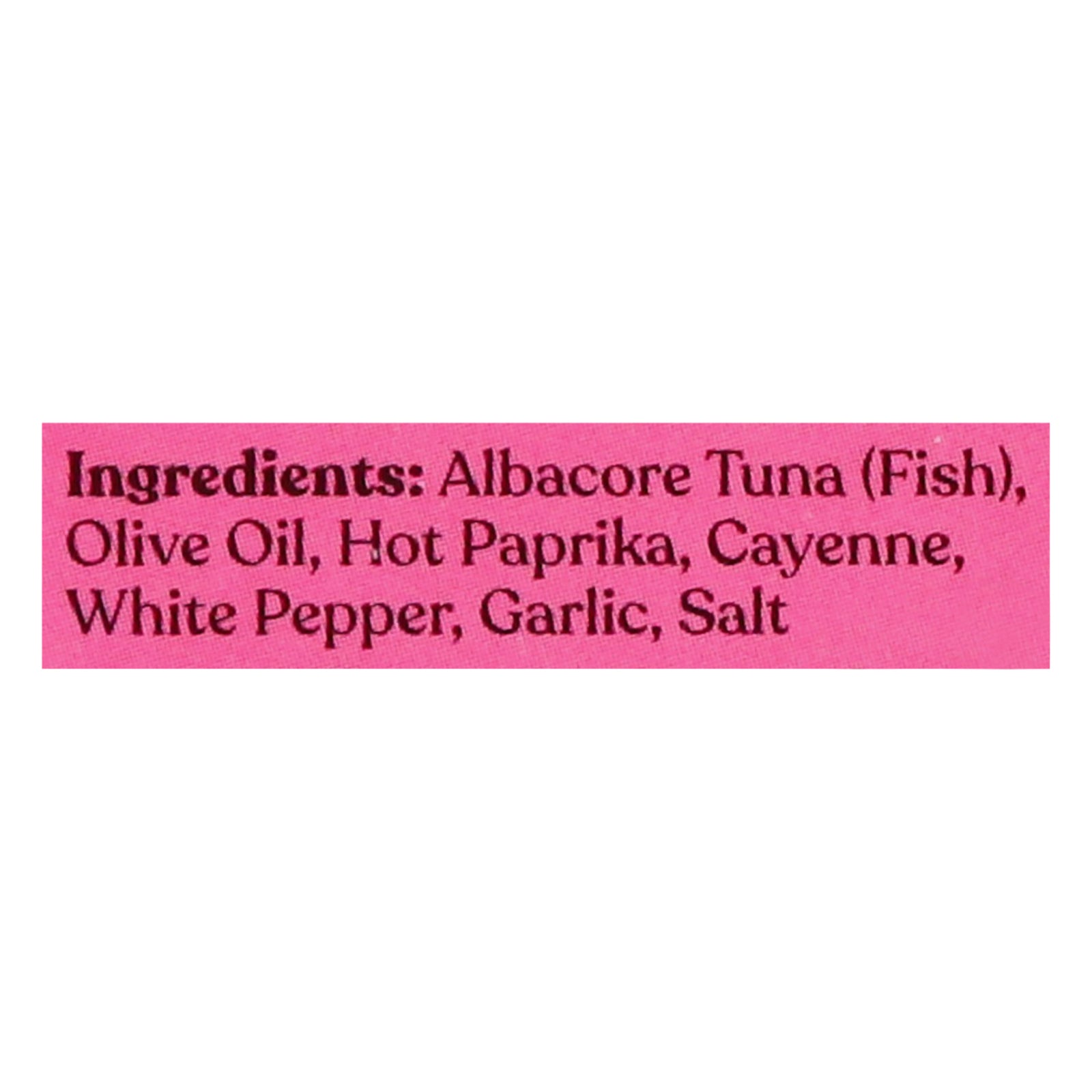 Fishwife - Tuna Albcr Spicy Olv Oil - CS of 12-3.2 OZ