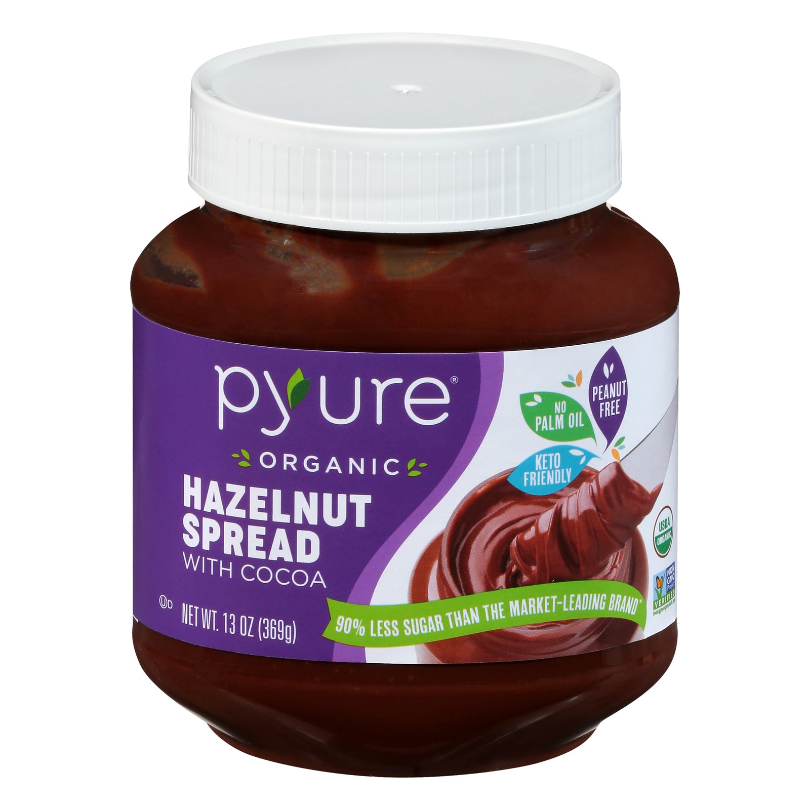 Pyure - Sprd Og2 Hzlnut W/ Cocoa - CS of 6-13 OZ
