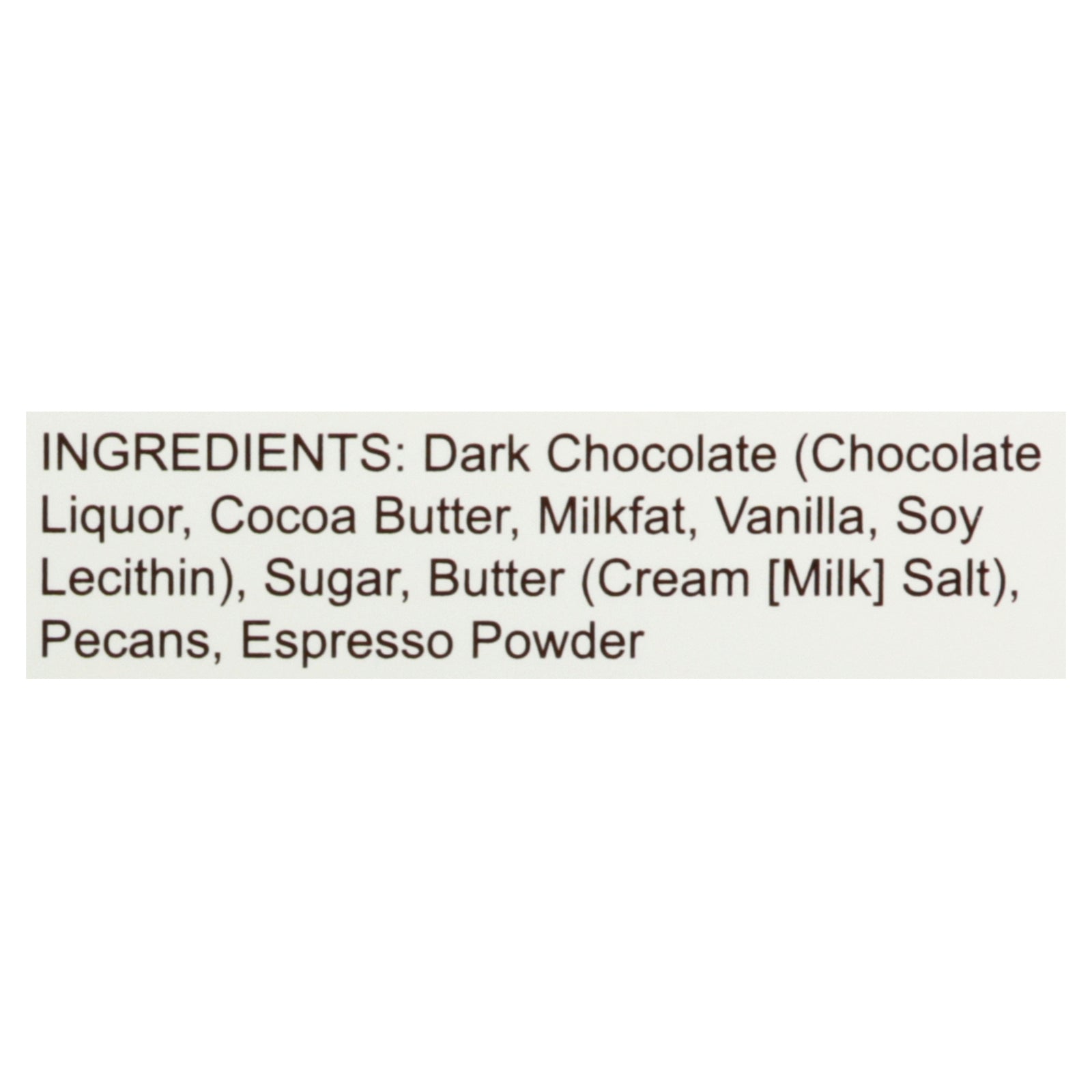 Griff's Coffee Toffee - Coffee Toffee Chocolate Pecan - Case of 6-7 OZ