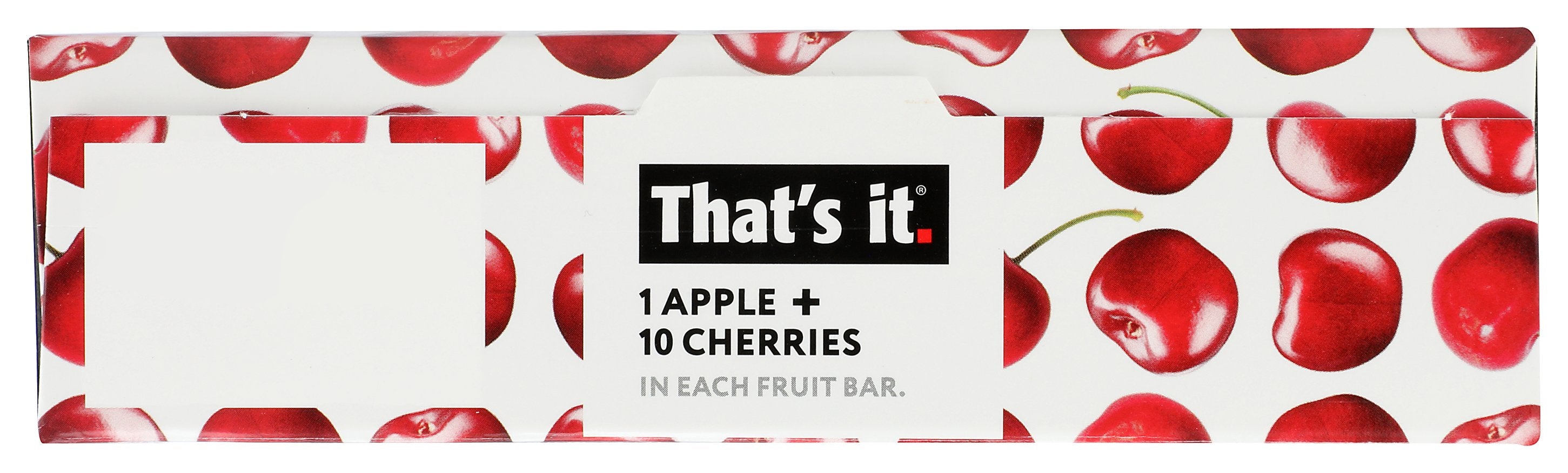 THATS IT BAR APPLE CHERRY 5CT - Case of 6