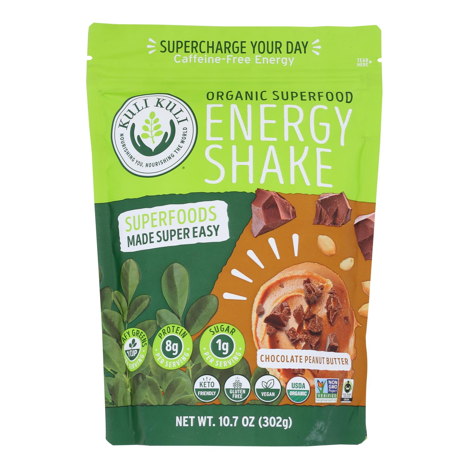 Kuli Kuli Organic Moringa Green Smoothie Mix - 1 Each - 10.7 Oz