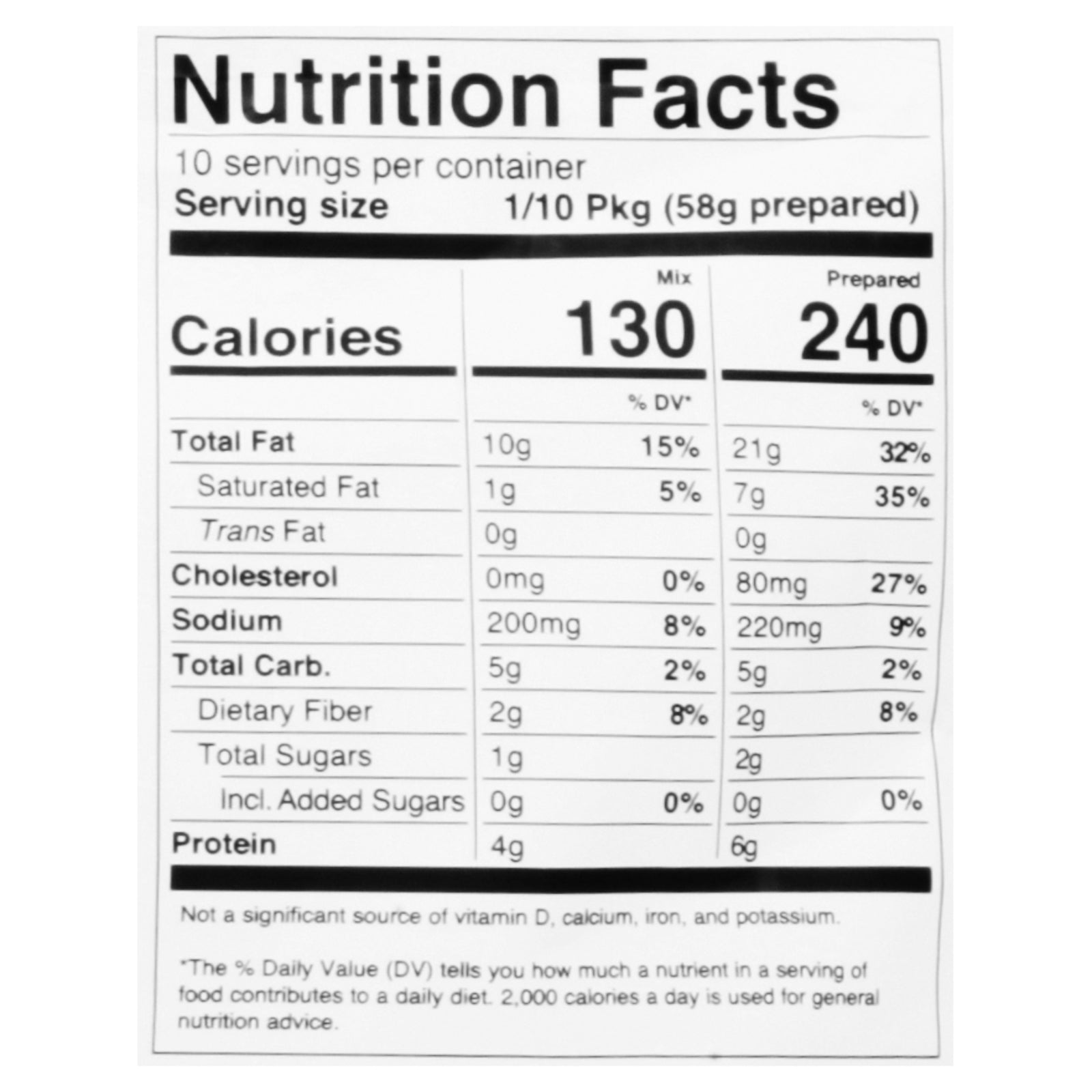 Miss Jones Baking Co - Cornbread Mix Keto Gluten Free - Case Of 6-7.4 Oz