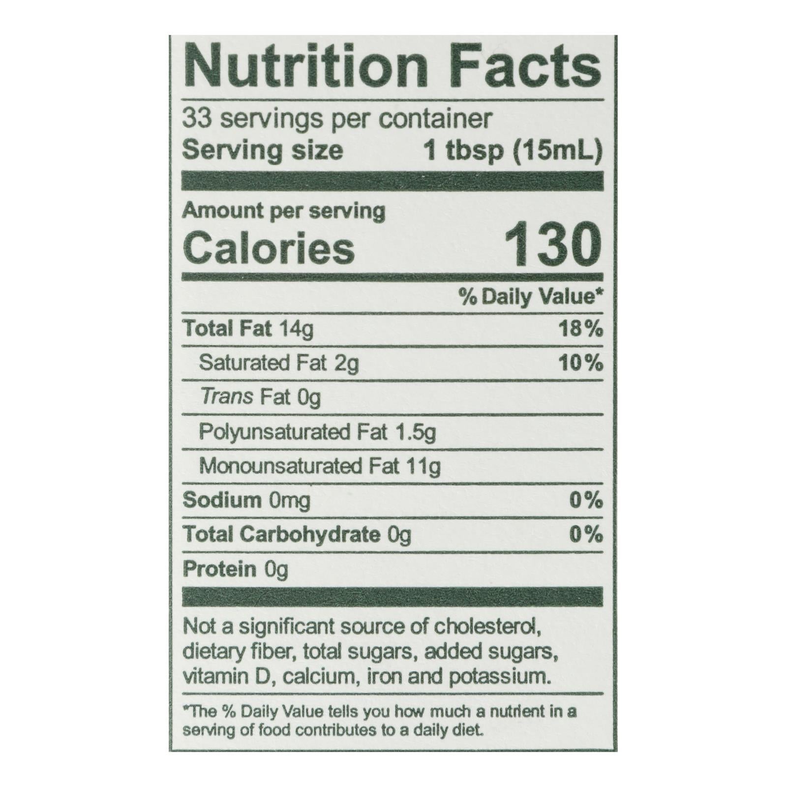 California Olive Ranch Extra Virgin Olive Oil - Arbosana - Case Of 6 - 16.9 Fl Oz