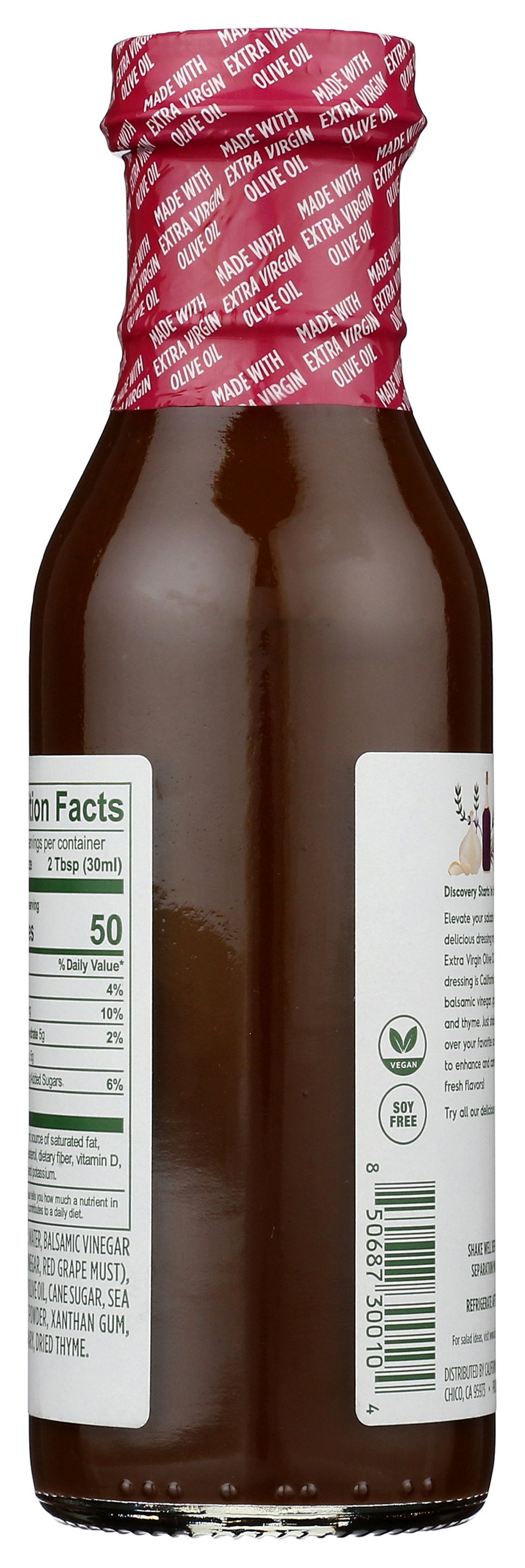 CALIFORNIA OLIVE RANCH DRESSING BALSAMIC VNGR - Case of 6