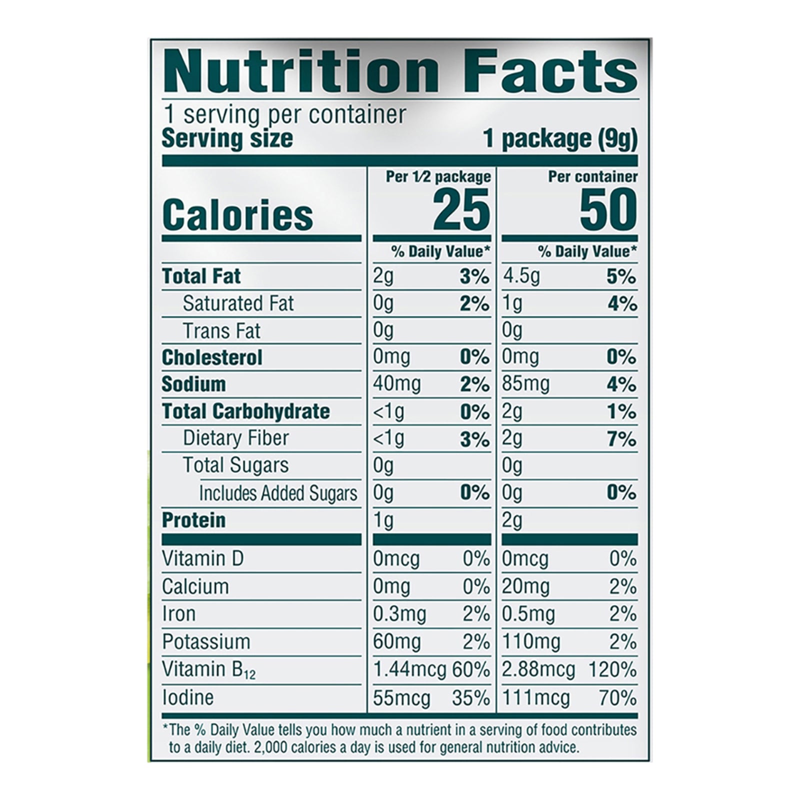 Gimme Seaweed Snacks - Seaweed Snck Og2 Ss &avoc - CS of 12-.32 OZ