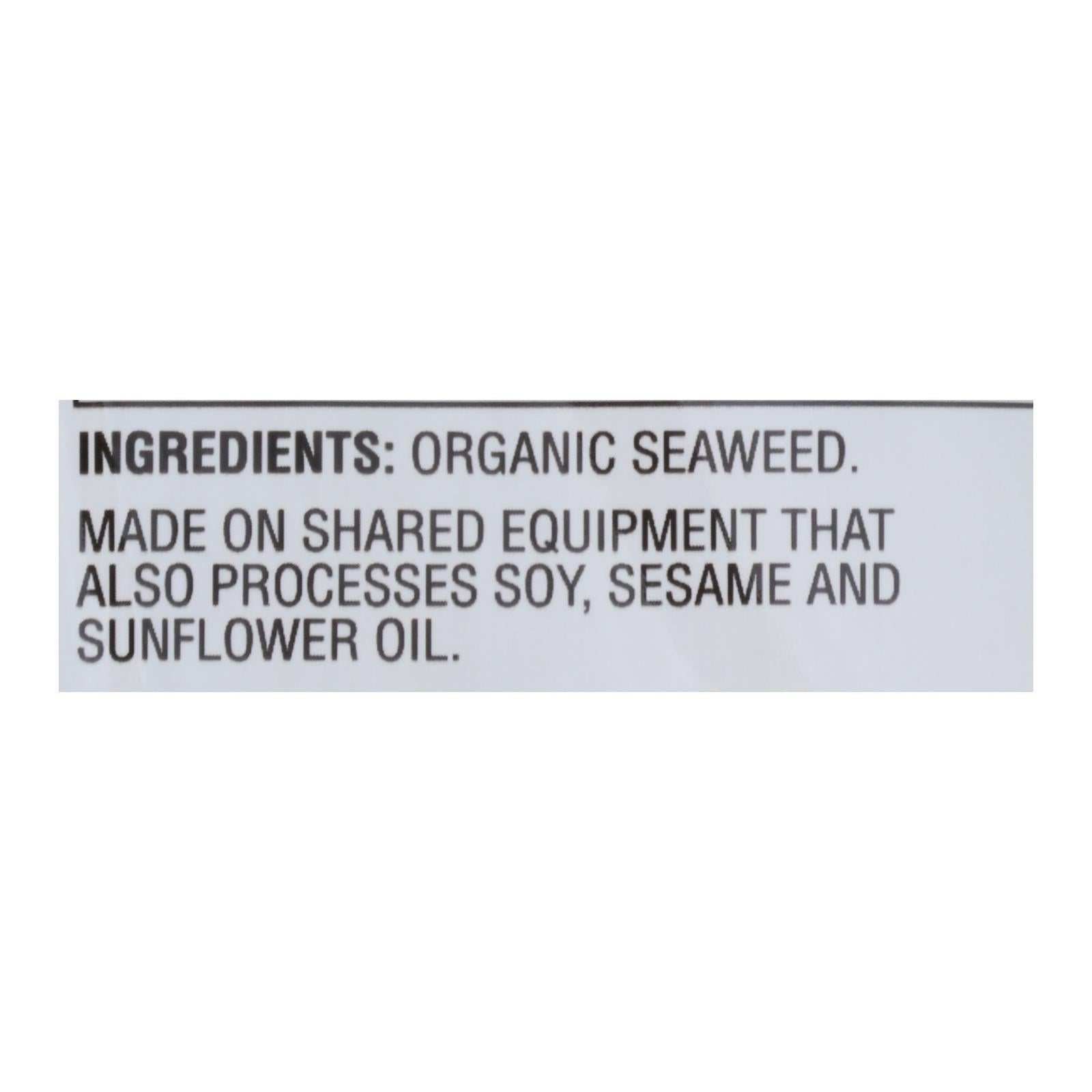 Gimme Seaweed Snacks 100% Organic Roasted Seaweed Sushi Nori - Wrap N' Roll - Case Of 12 - .81 Oz