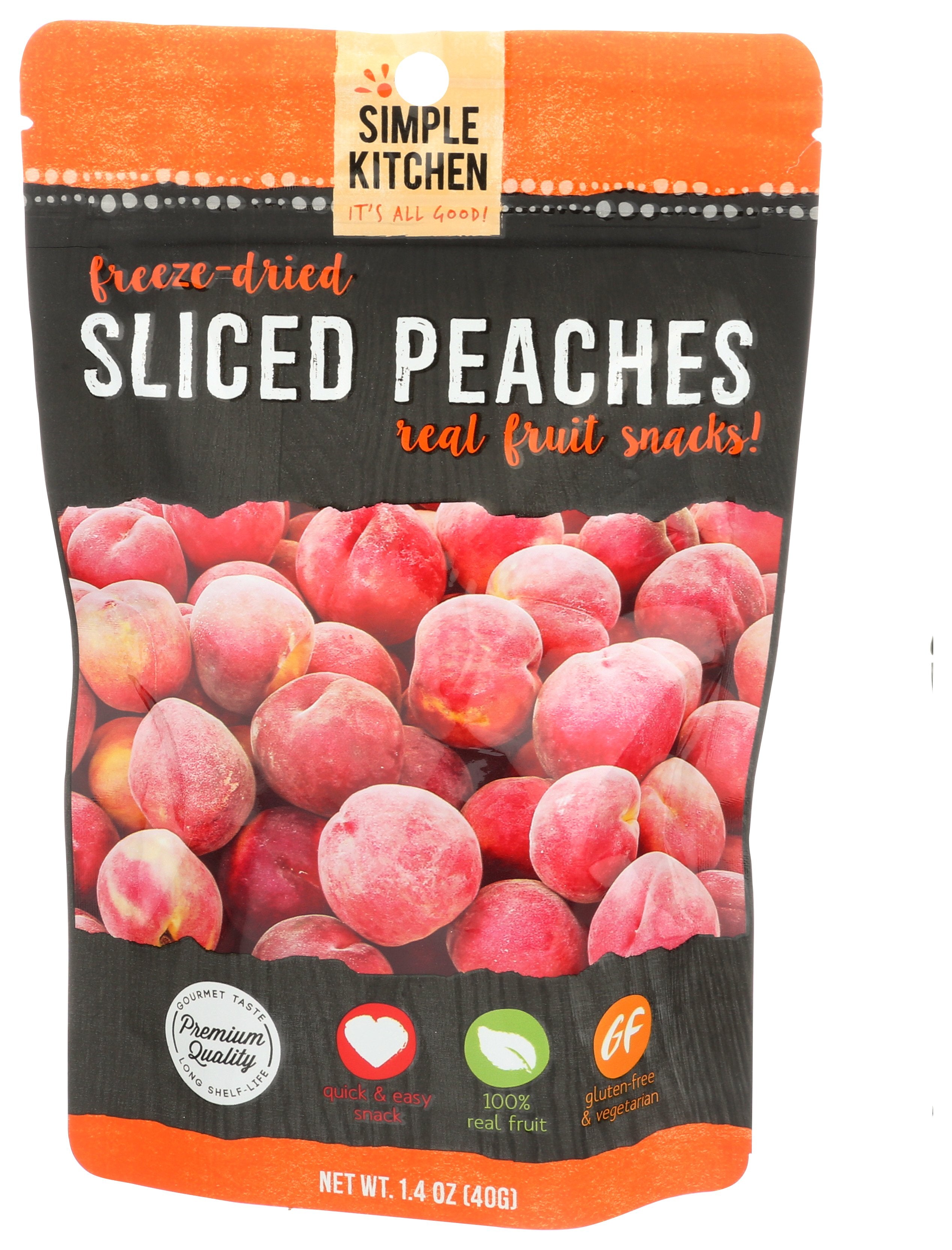 SIMPLE KITCHEN PEACHES FRZ DRD - Case of 6