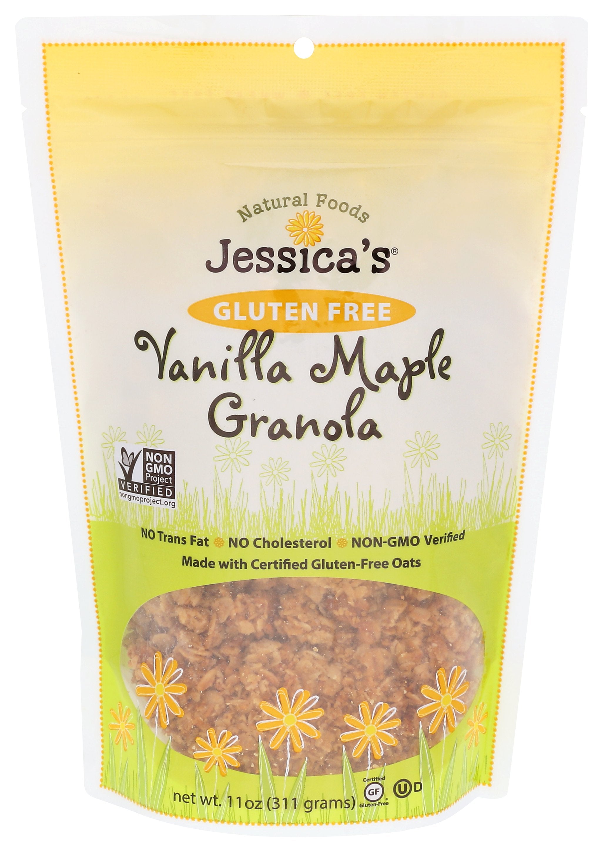 JESSICAS NATURAL FOODS GRANOLA VANILLA MAPLE - Case of 6