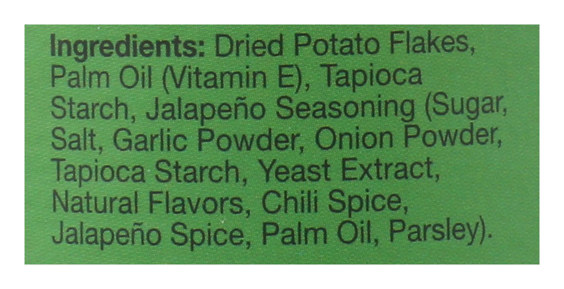 THE GOOD CRISP COMPANY JALAPENO SPICY CRISPS - Case of 8
