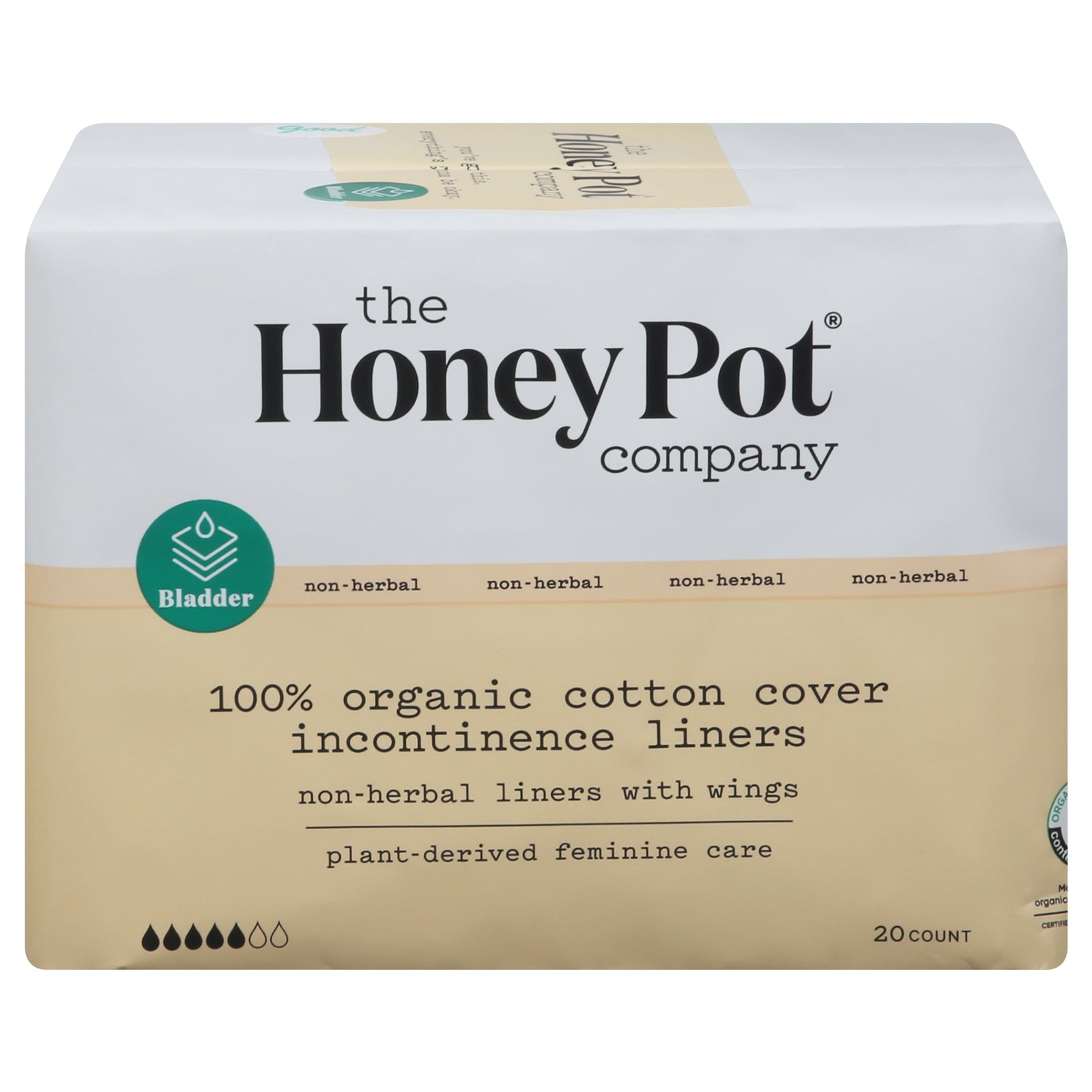 The Honey Pot - Pntlnr Incontnce Non Hrbl - EA of 1-20 CT