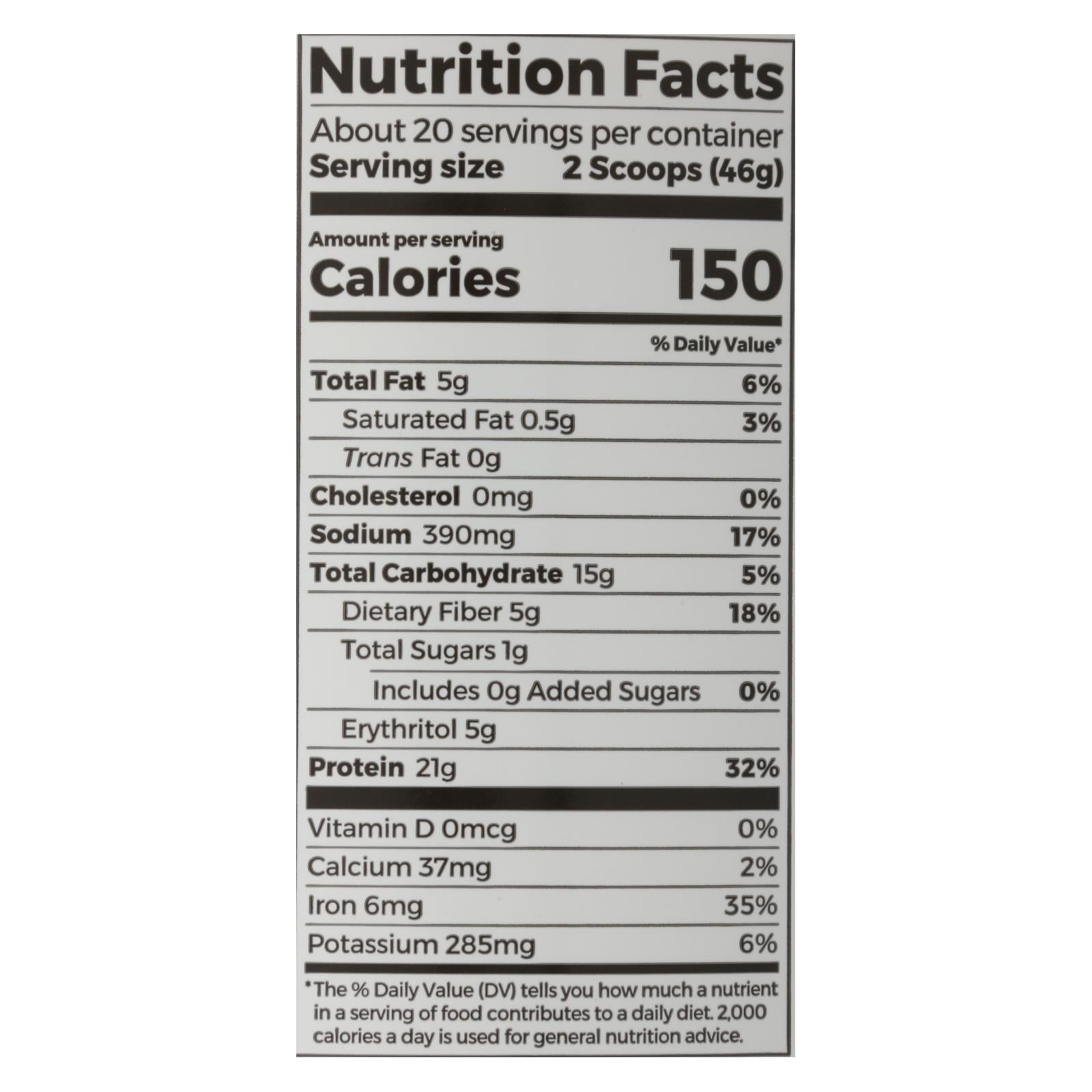 Orgain Organic Plant  Based Protein Powder  - 1 Each - 2.03 Lb