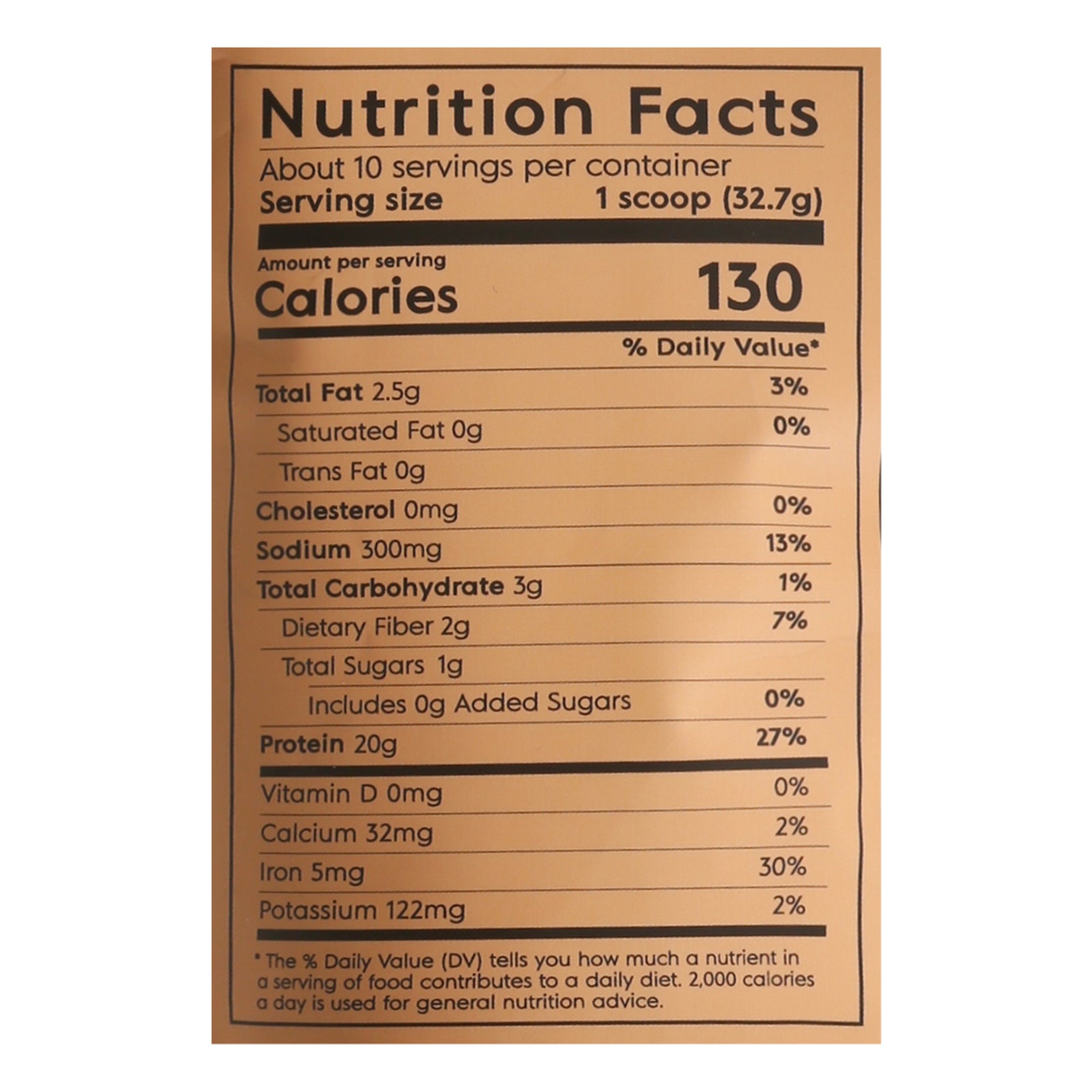 Truvani - Protein Pwd Og2 Pbtr Plnt - EA of 1-11.53 OZ