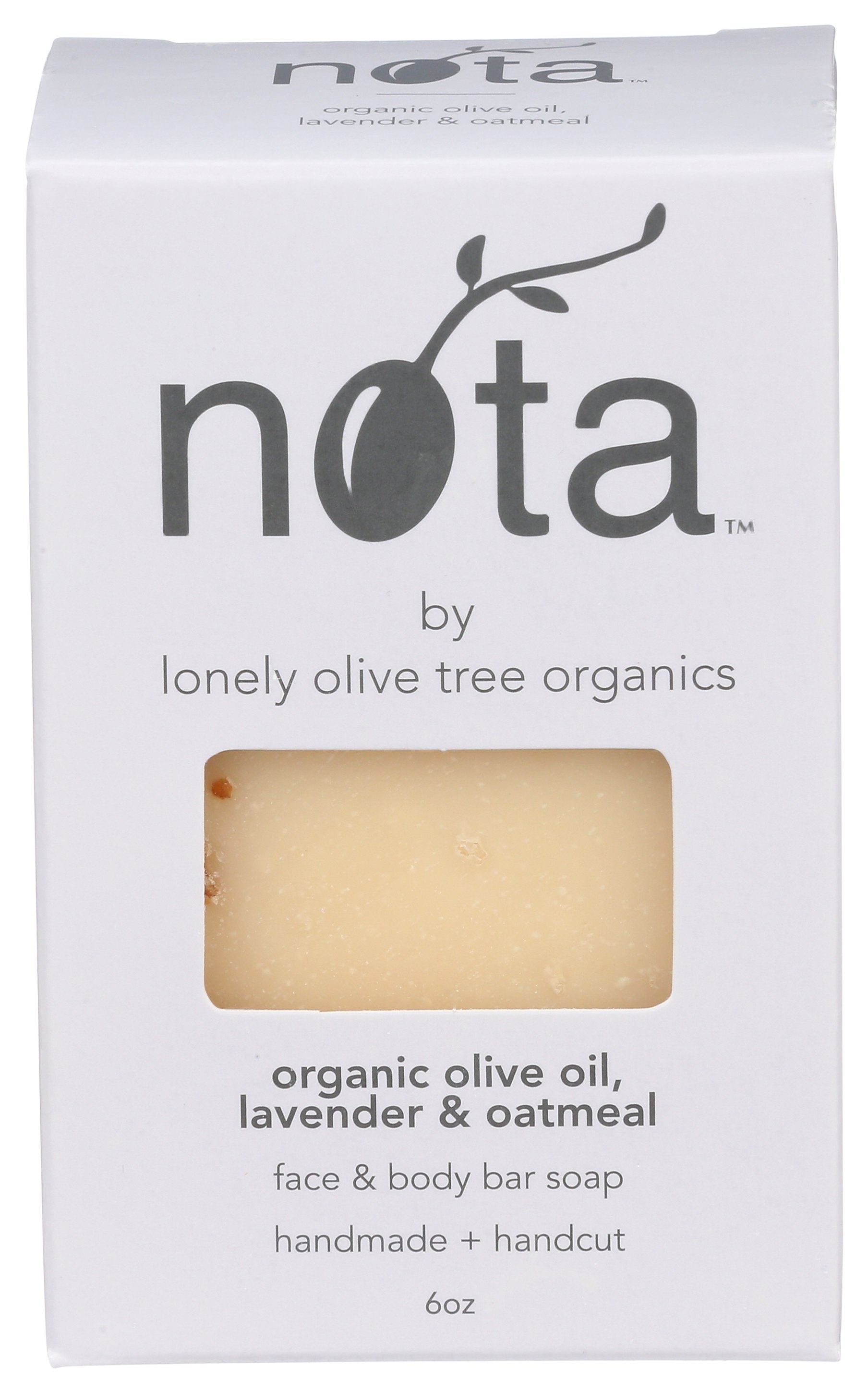 NOTA OLIVE OIL SKINCARE SOAP BR OLV OIL LVN O