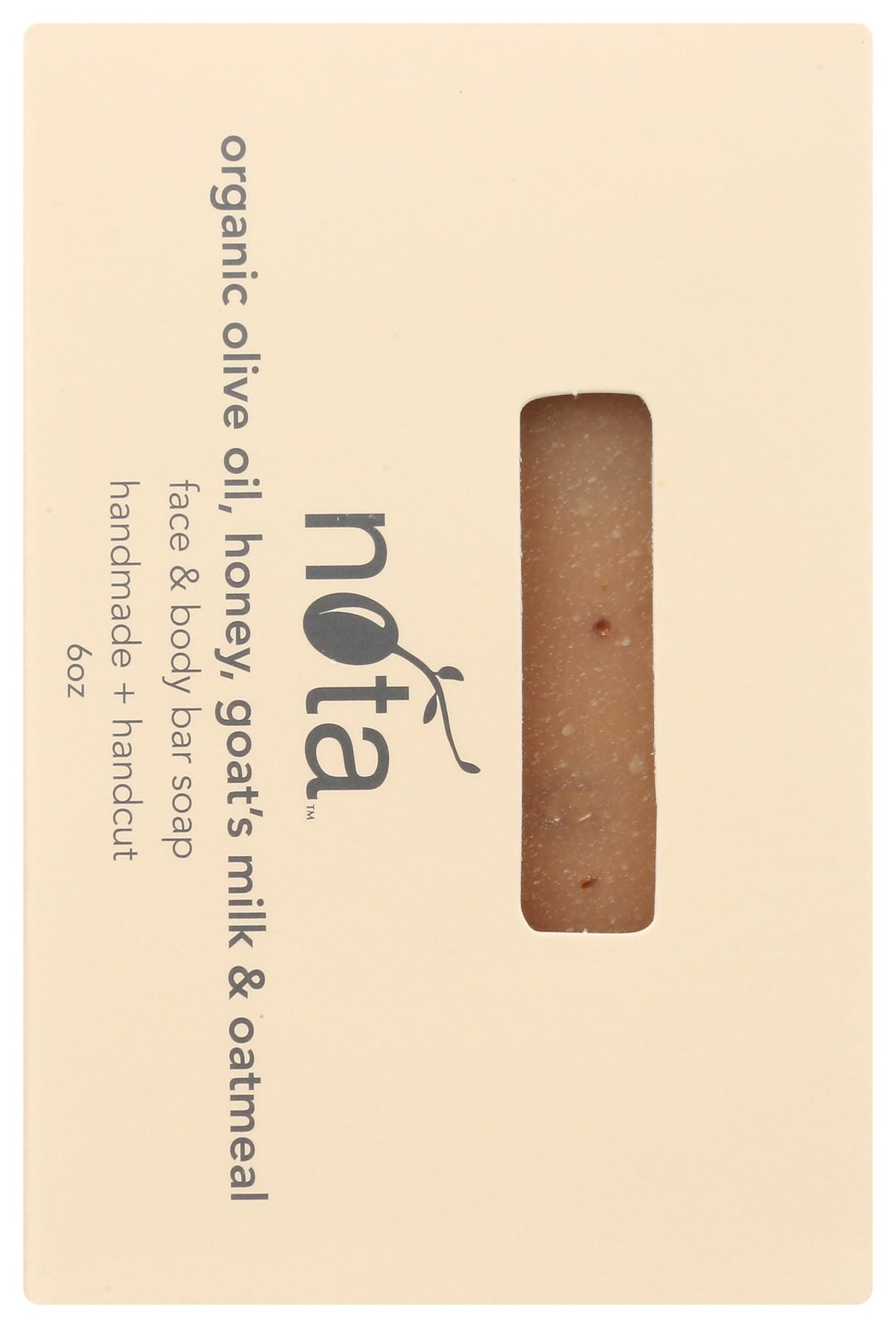 NOTA OLIVE OIL SKINCARE SOAP BR GOAT MLK OATM