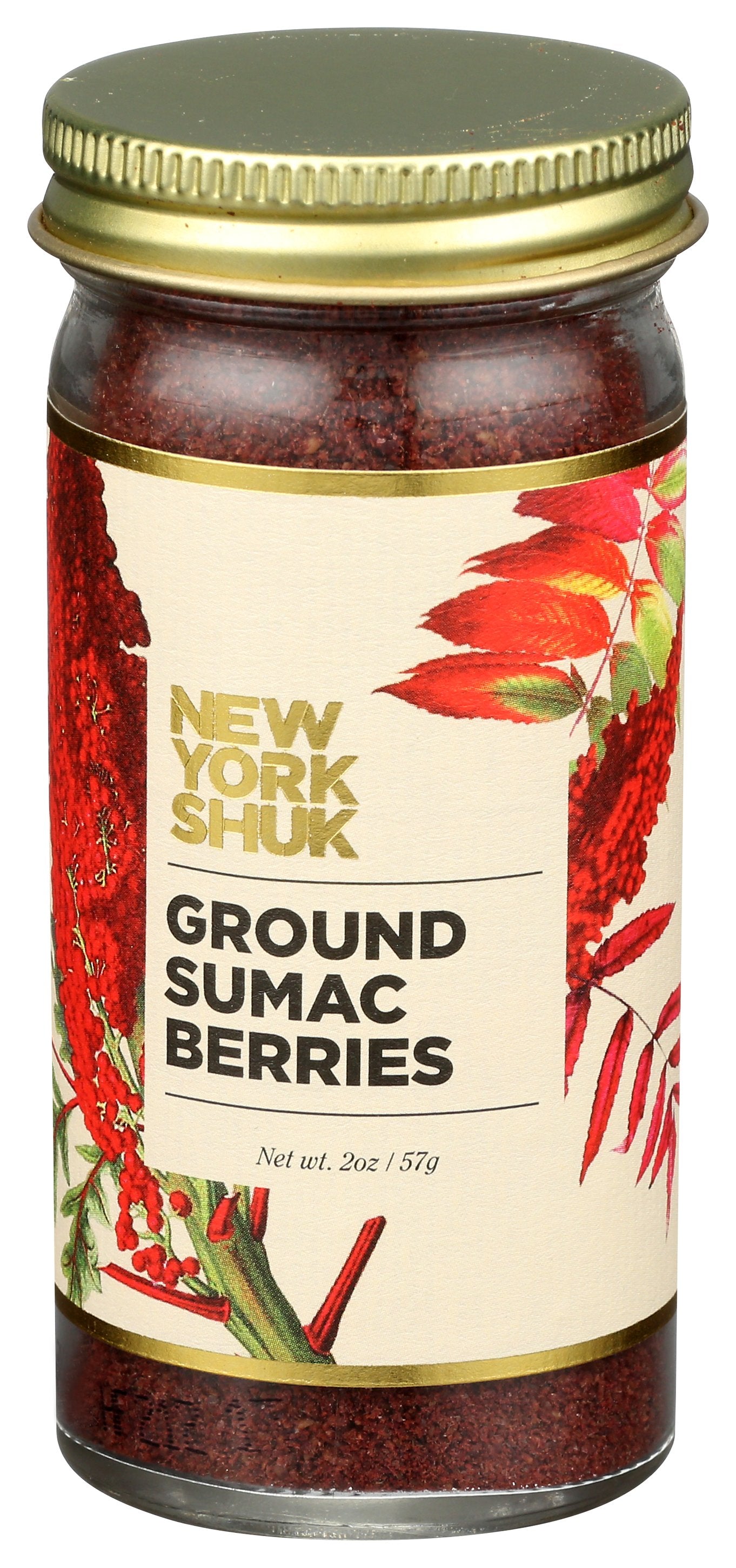 NEW YORK SHUK SPICE BERRIES SUMAC GRND - Case of 12