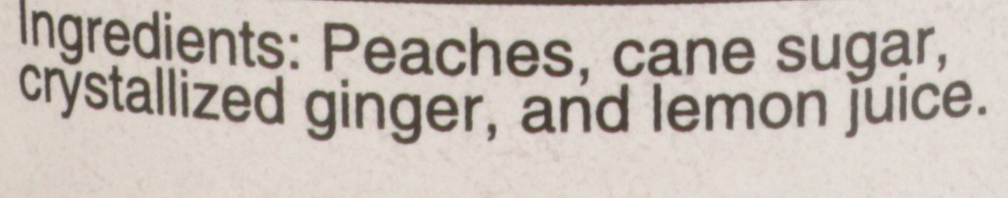 BONNIES JAMS JAM PEACH GINGER - Case of 6