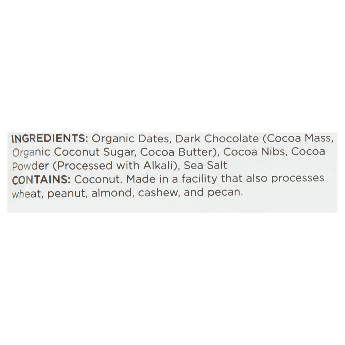 Simply Gum - Date Bar Trpl Cacao Choc - CS of 12-1.76 OZ